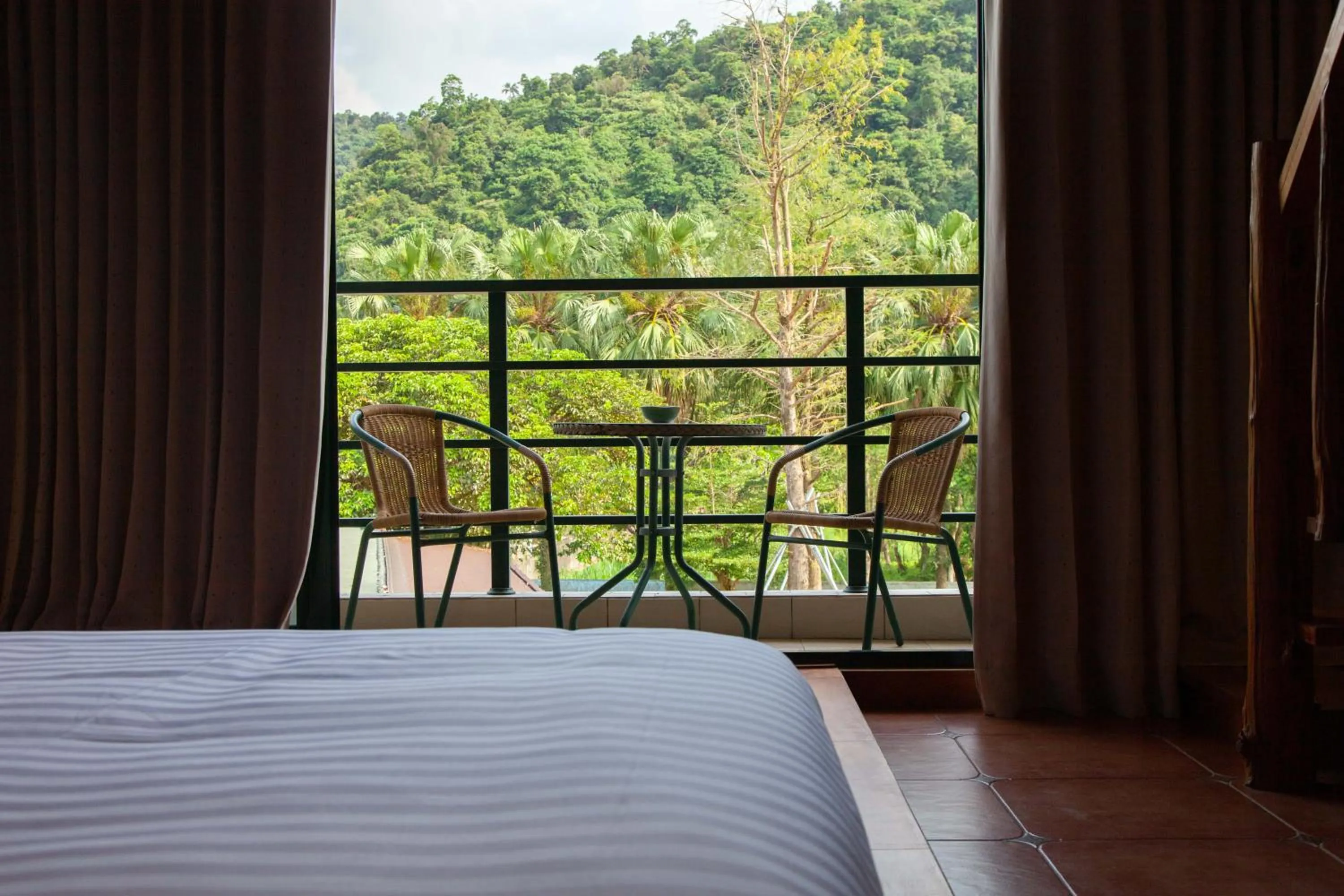 View (from property/room), Bed in Hinoki House