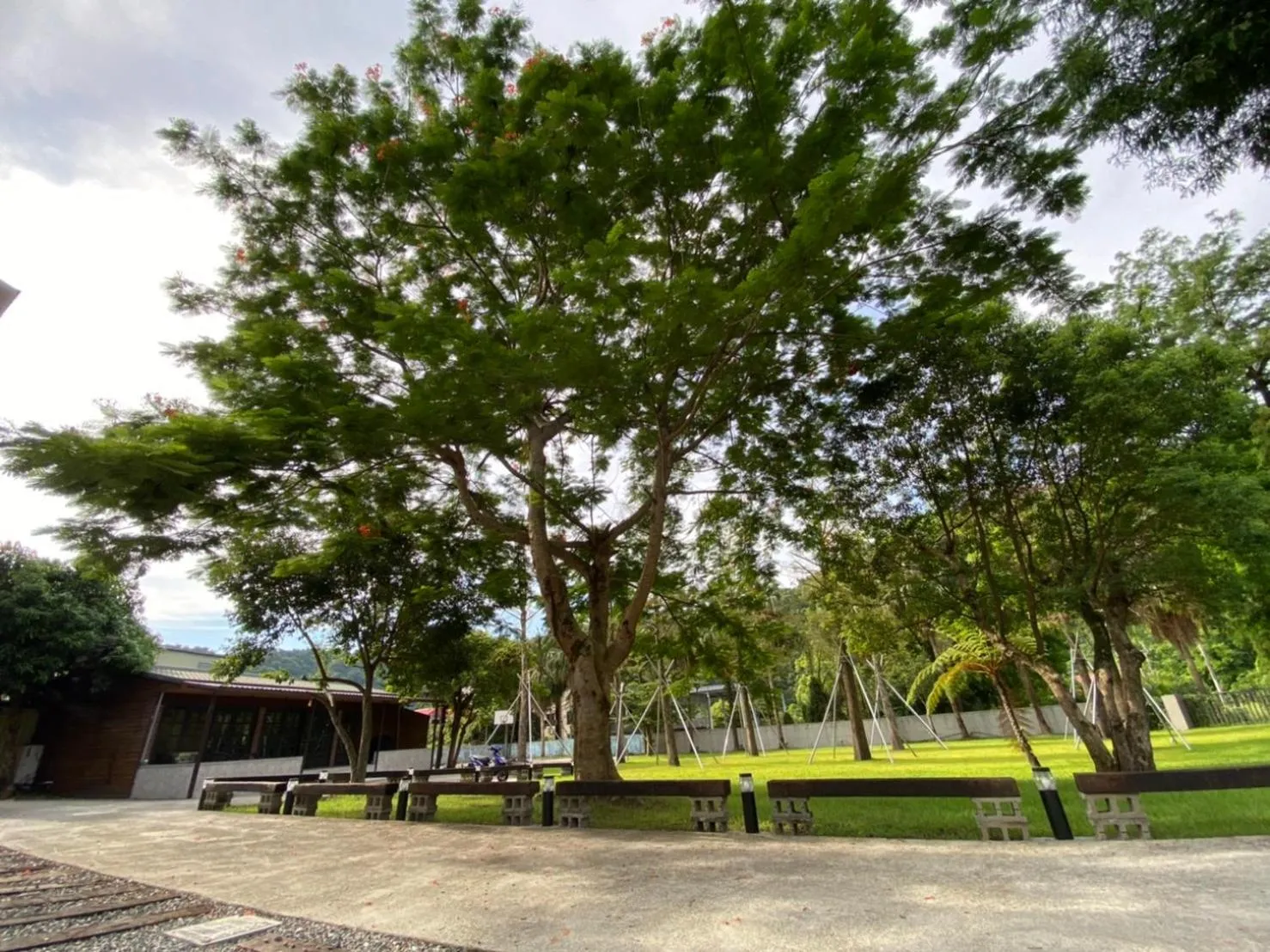 Patio in Hinoki House