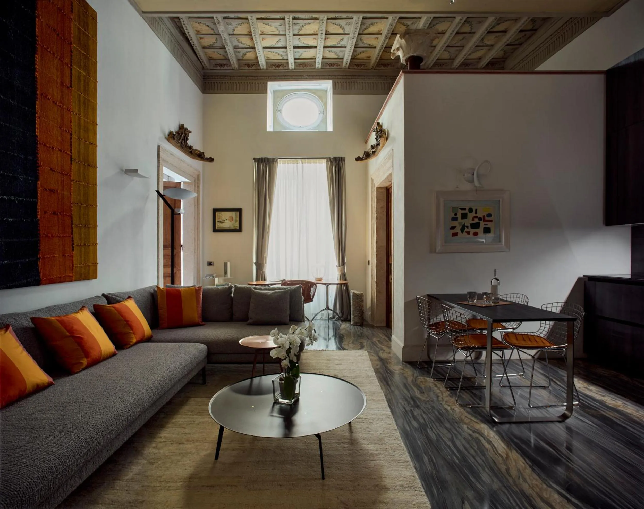 Living room in Palazzo Delle Pietre - Luxury Apartments