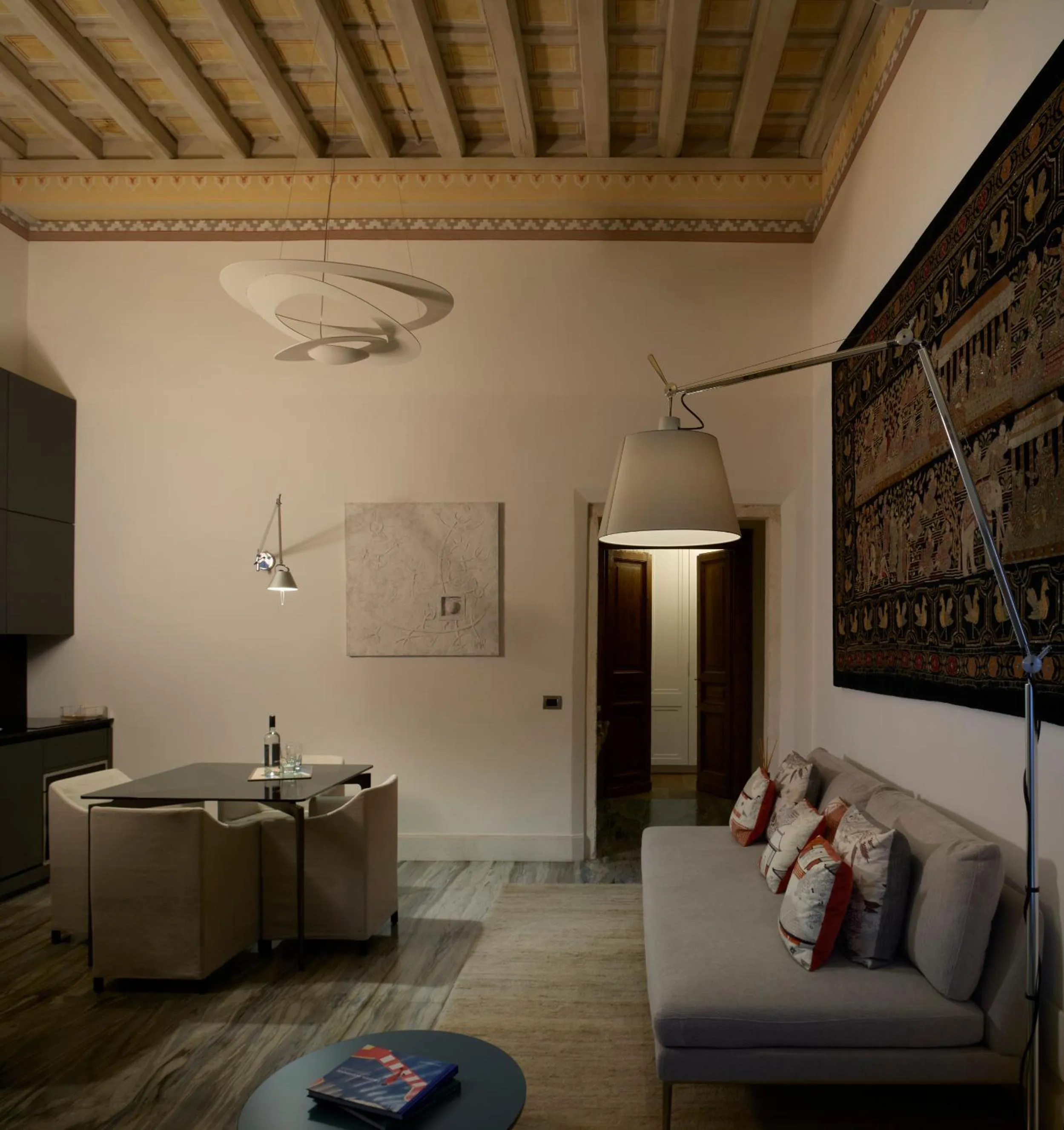 Living room in Palazzo Delle Pietre - Luxury Apartments