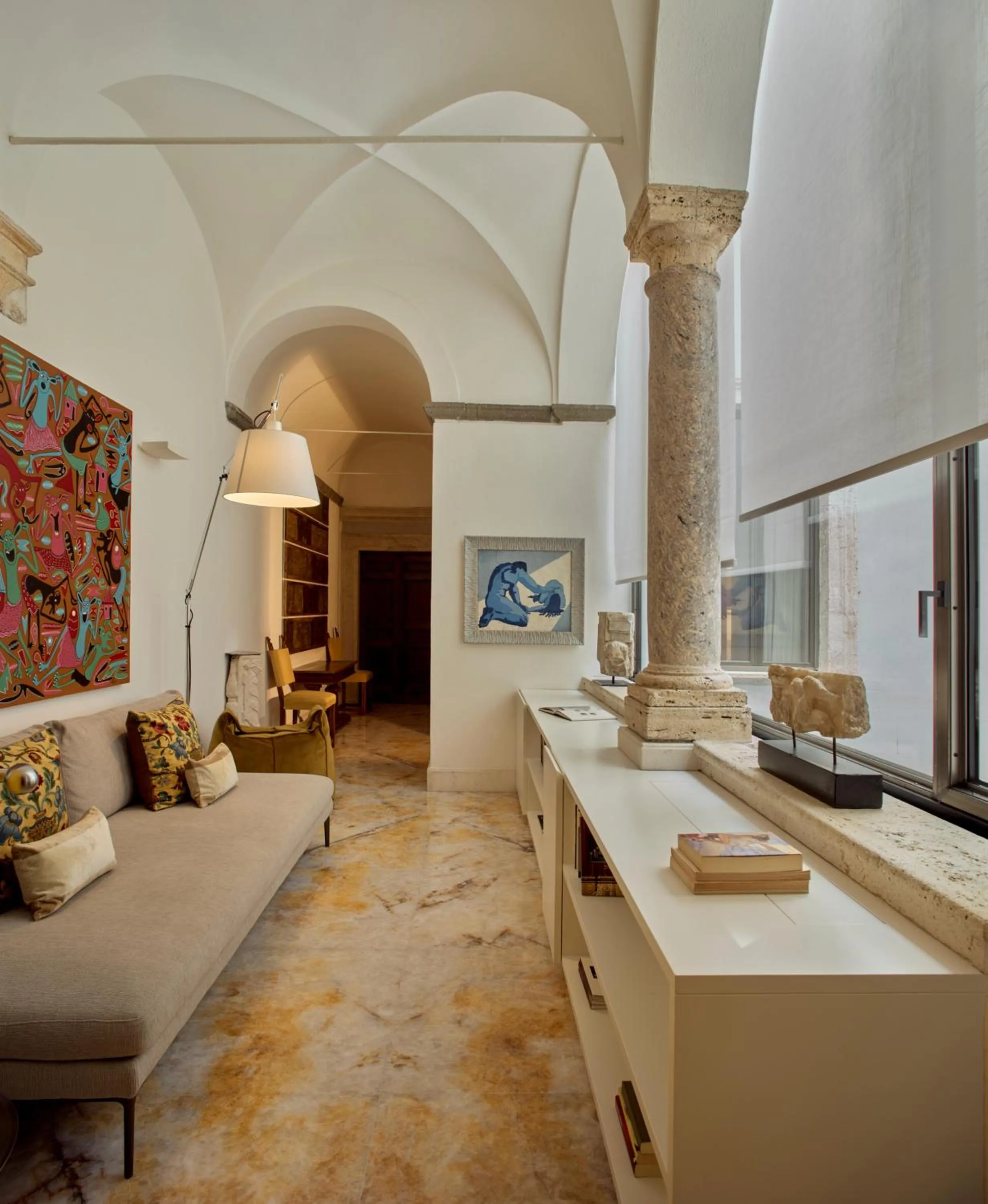 Living room in Palazzo Delle Pietre - Luxury Apartments