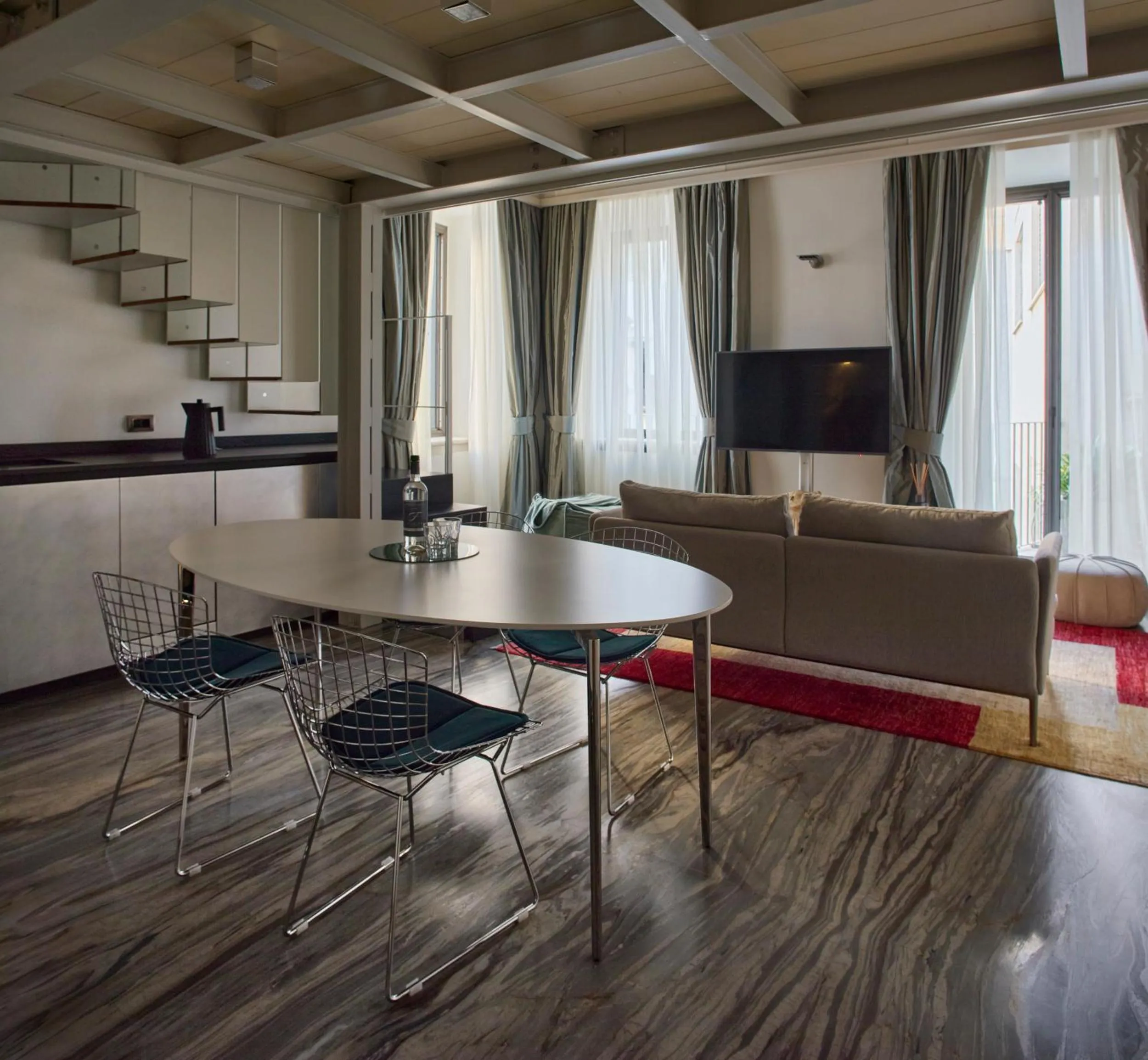 Living room in Palazzo Delle Pietre - Luxury Apartments