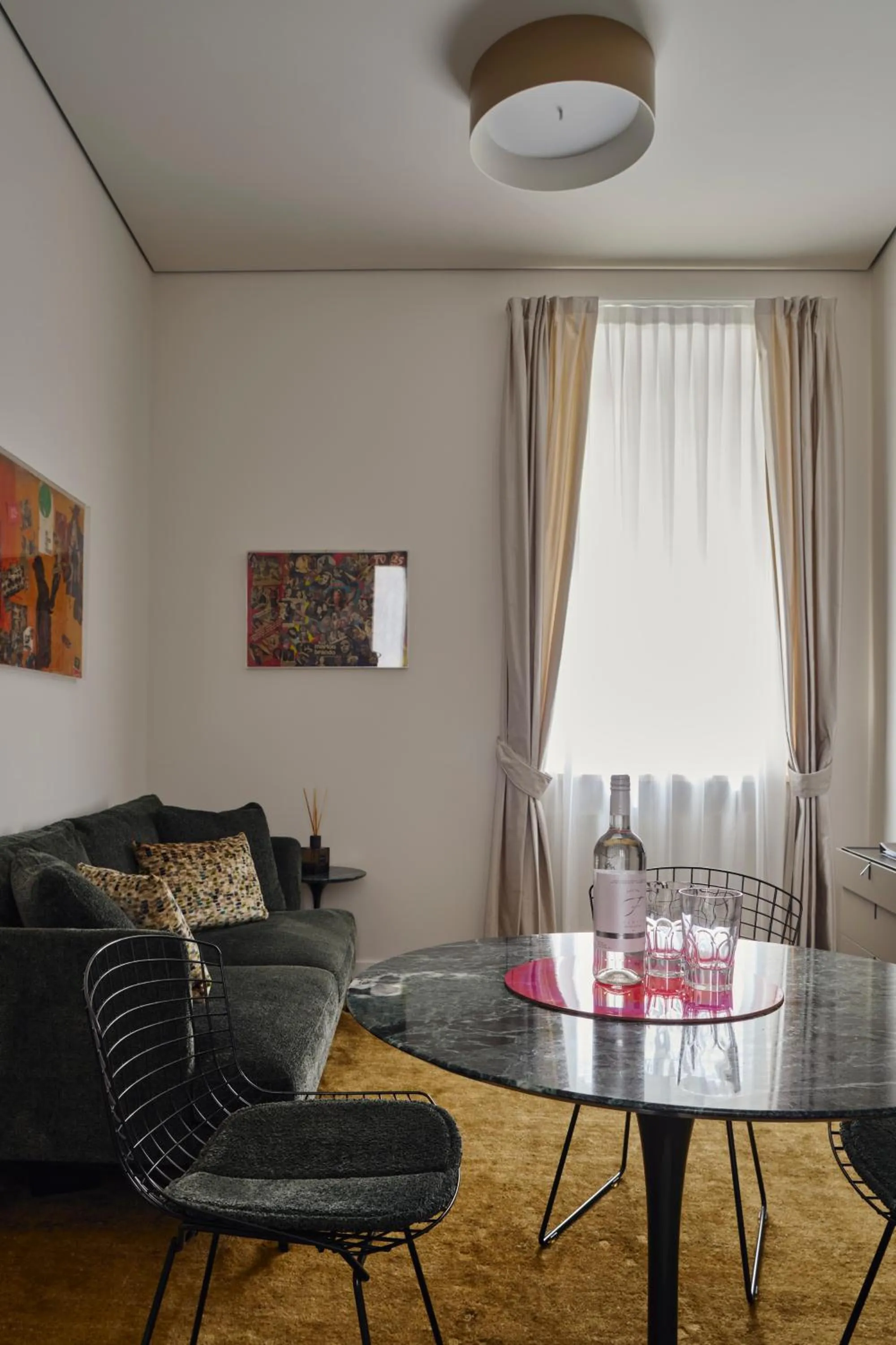 Seating area in Palazzo Delle Pietre - Luxury Apartments