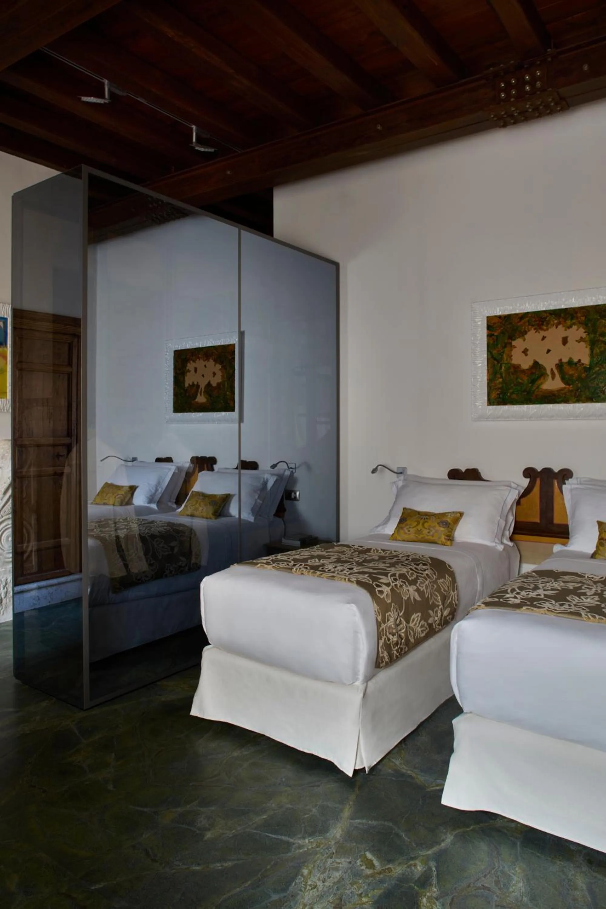 Bedroom, Bed in Palazzo Delle Pietre - Luxury Apartments