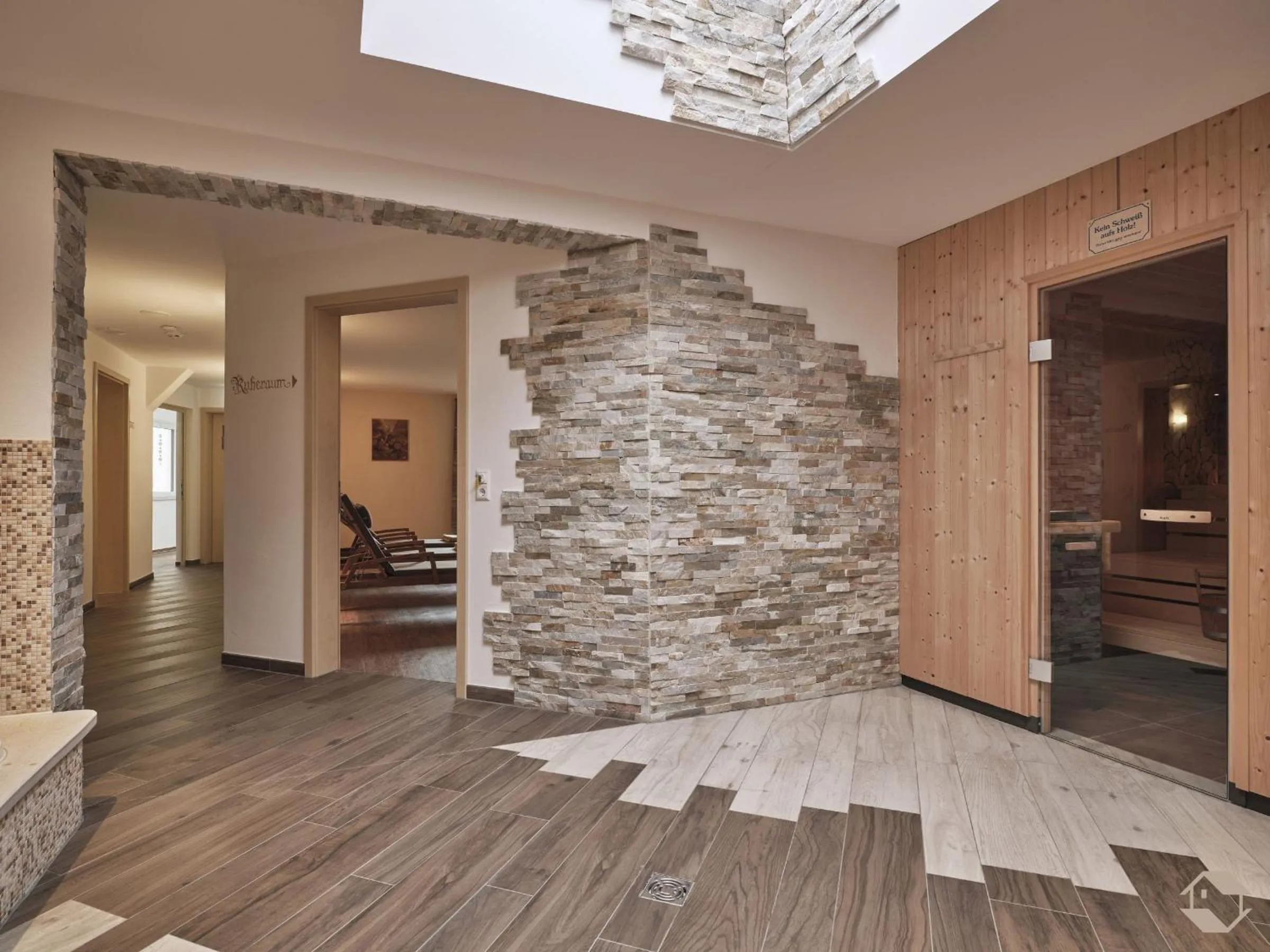 Sauna, Bed in Landgasthof Adler Pelzmühle