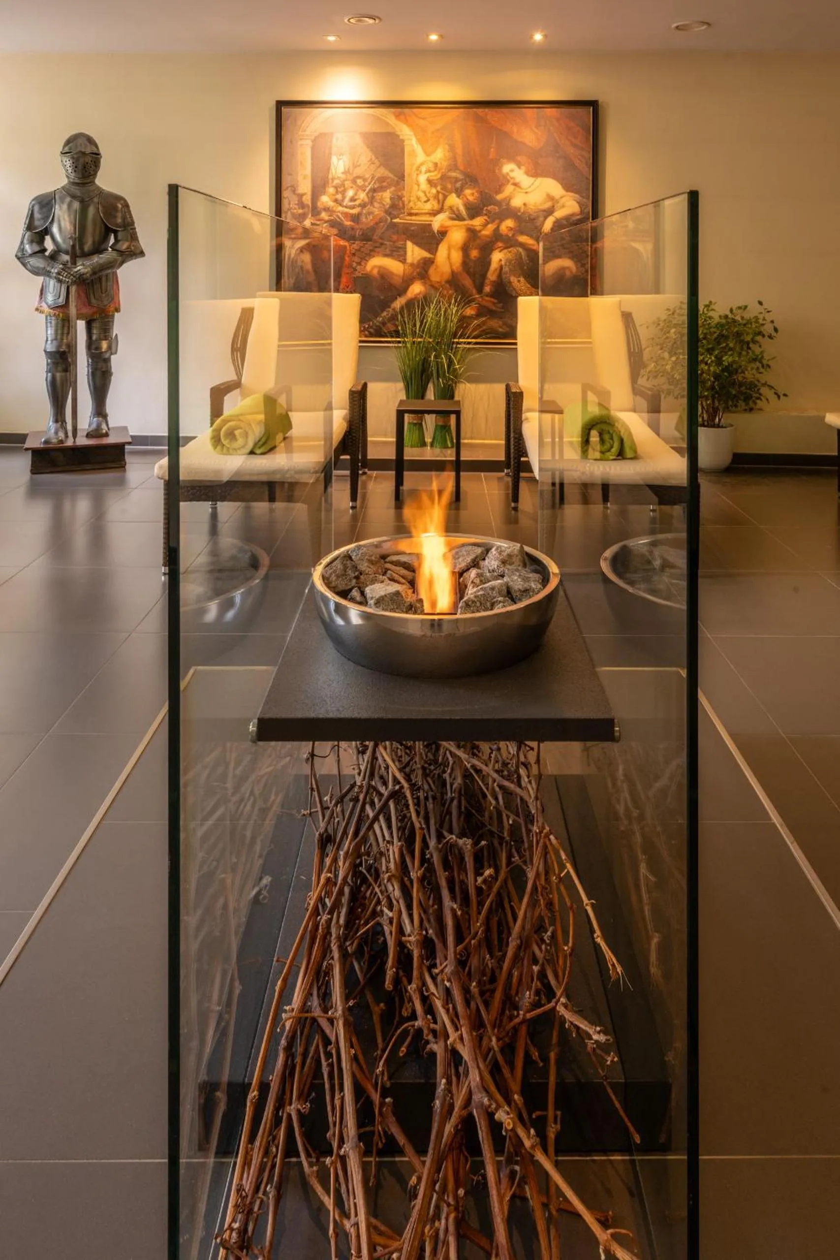 Spa and wellness centre/facilities in Schloß-Hotel Petry