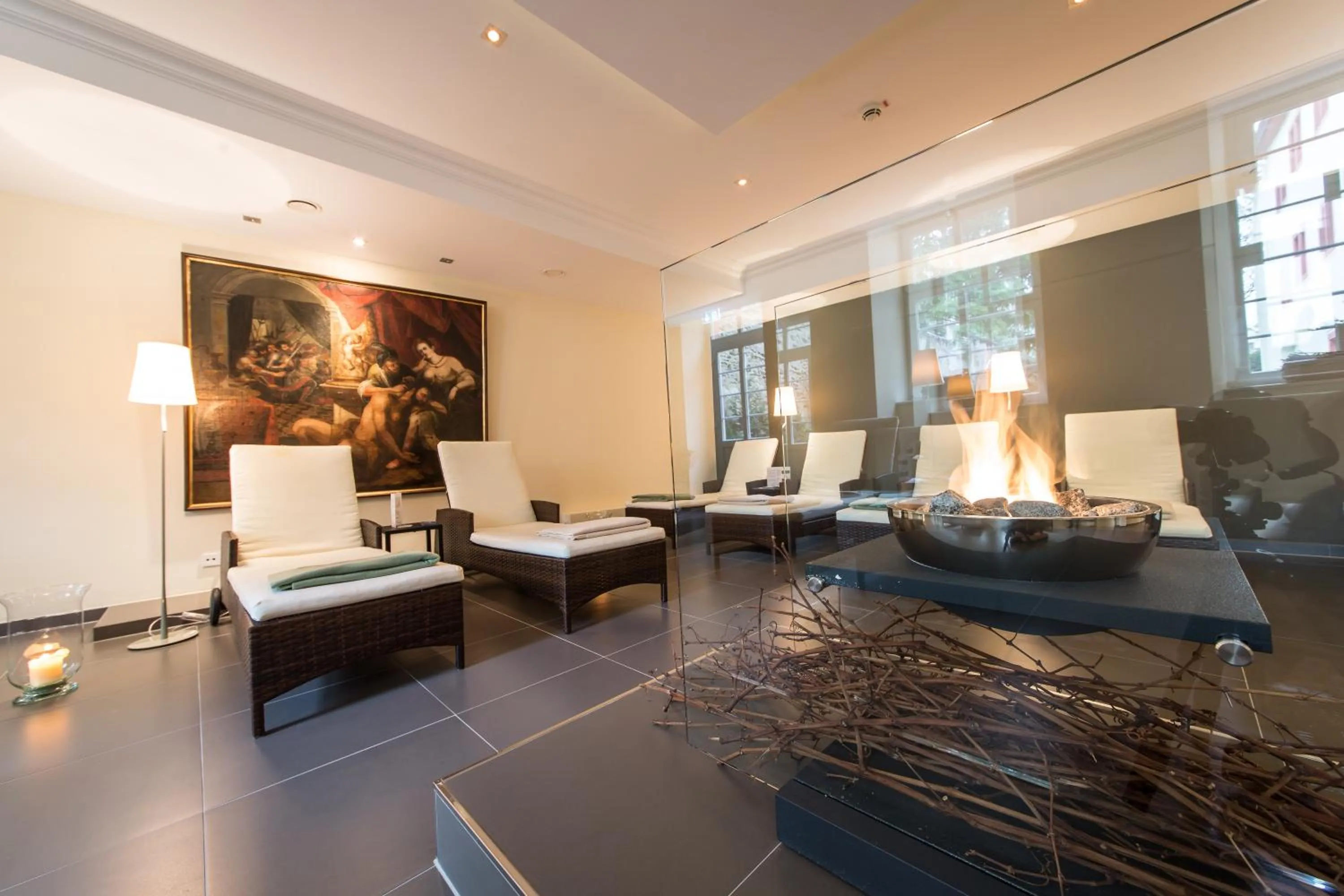 Spa and wellness centre/facilities in Schloß-Hotel Petry