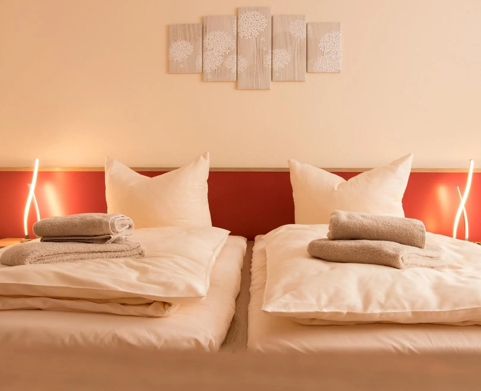 Bed in Pilgrims Inn Kreischa