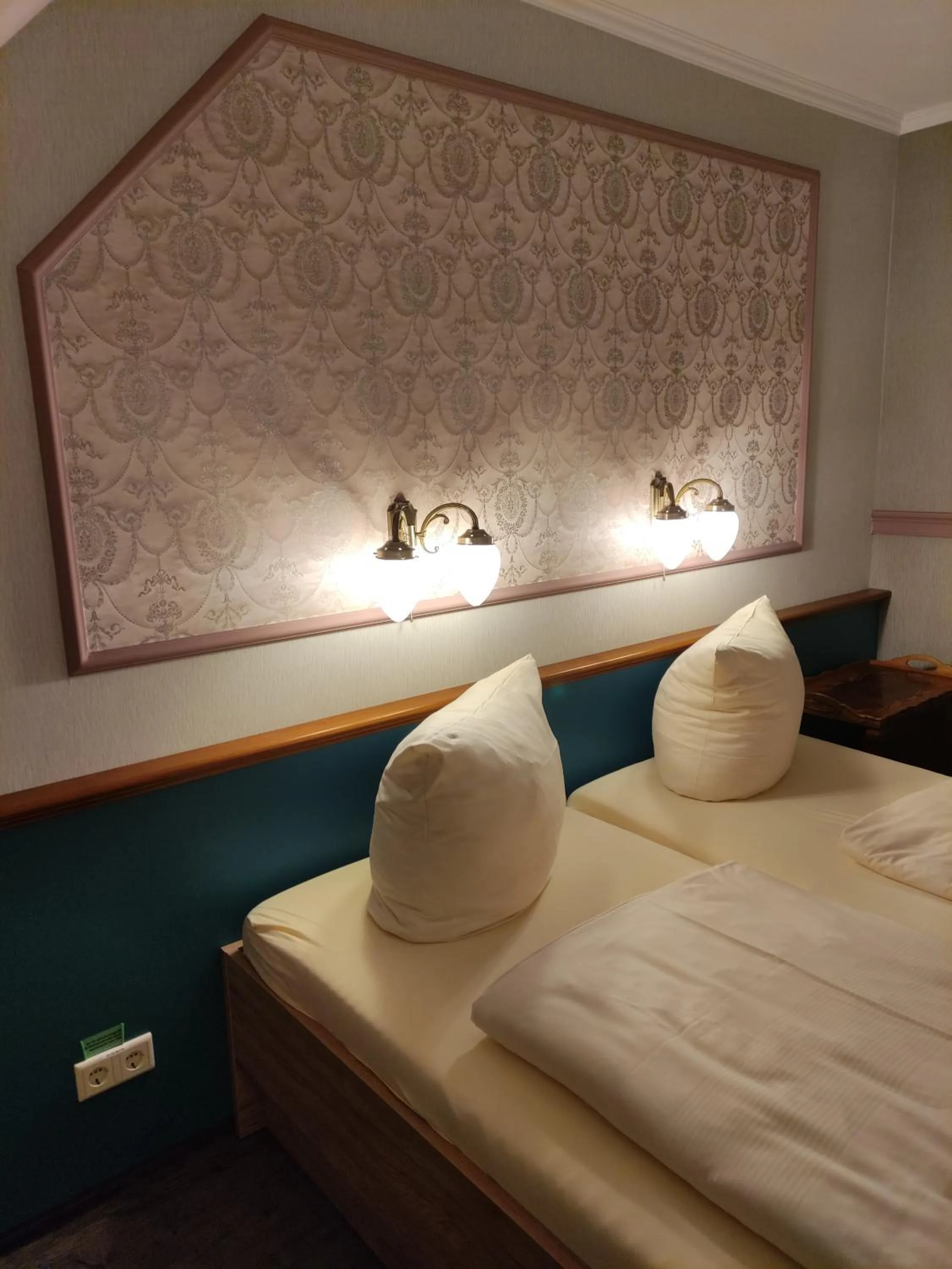 Bed in Pilgrims Inn Kreischa