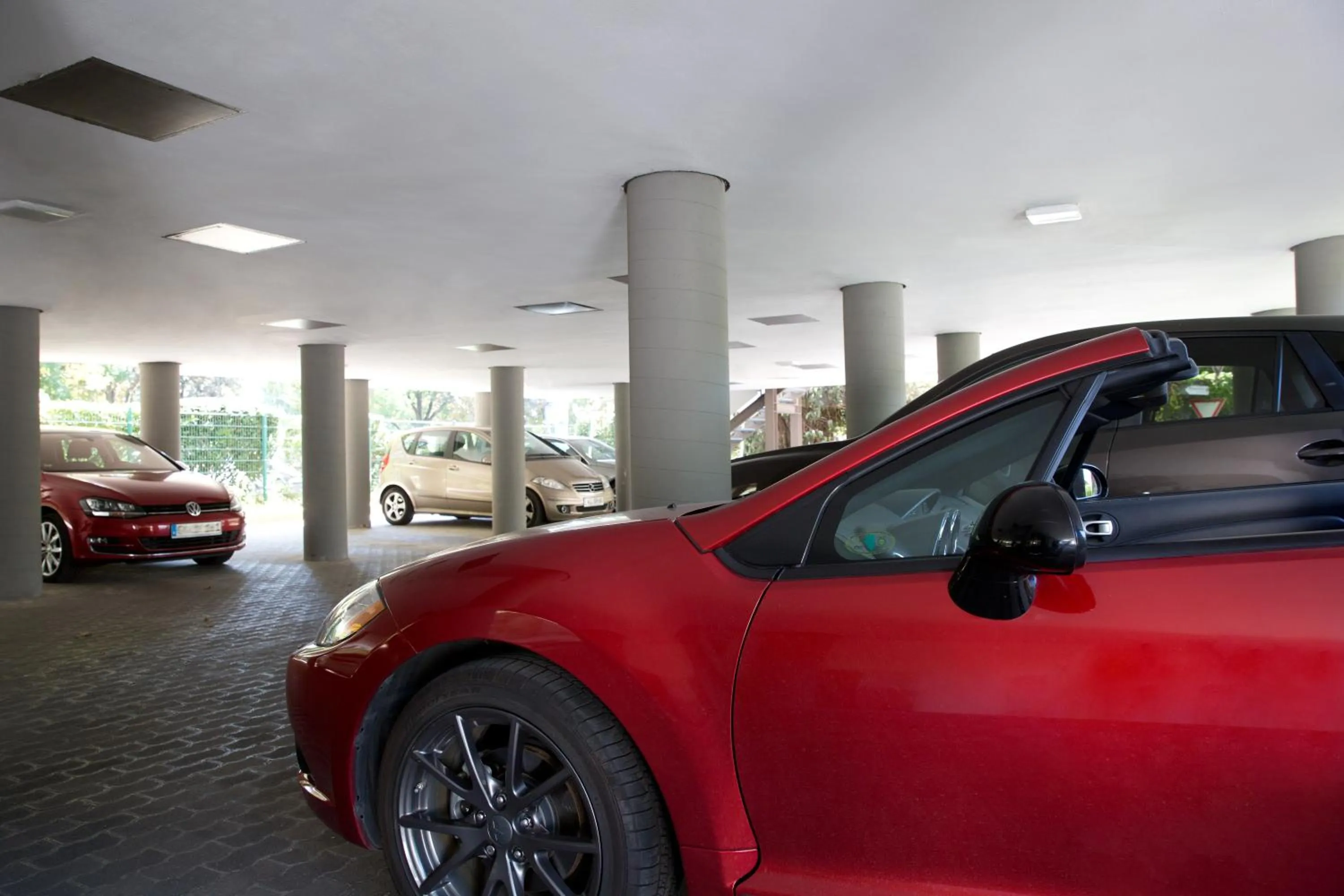Patio in Central Hotel Eschborn