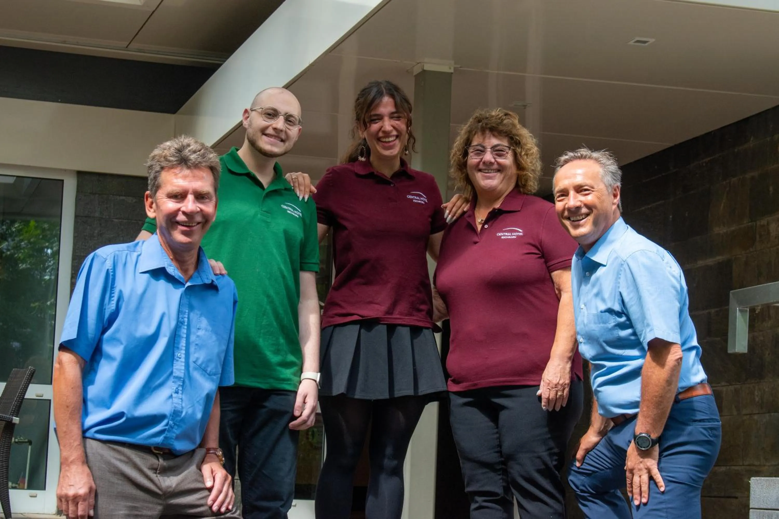 People in Central Hotel Eschborn