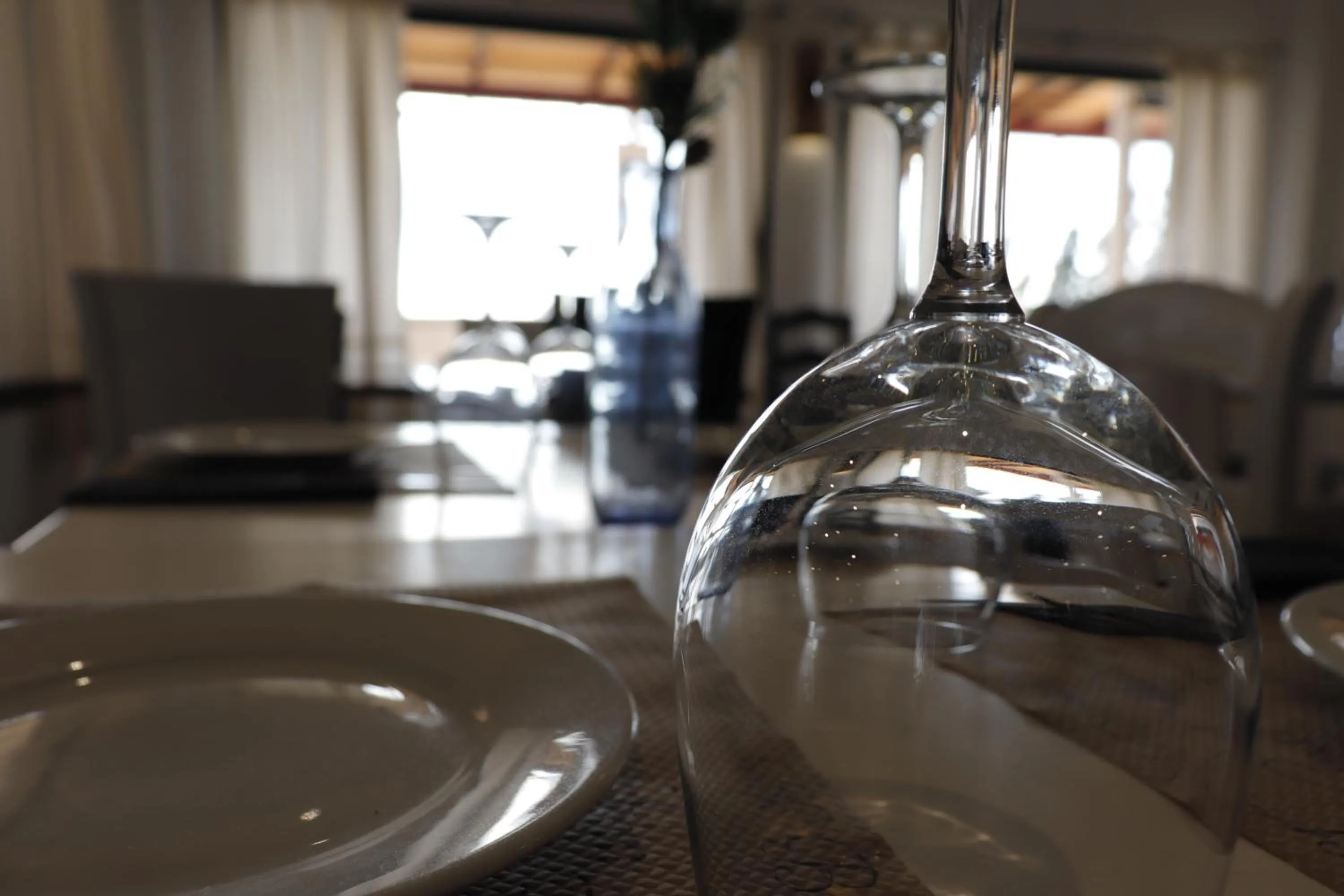 Dining area in Hostal Restaurante Benalup Golf