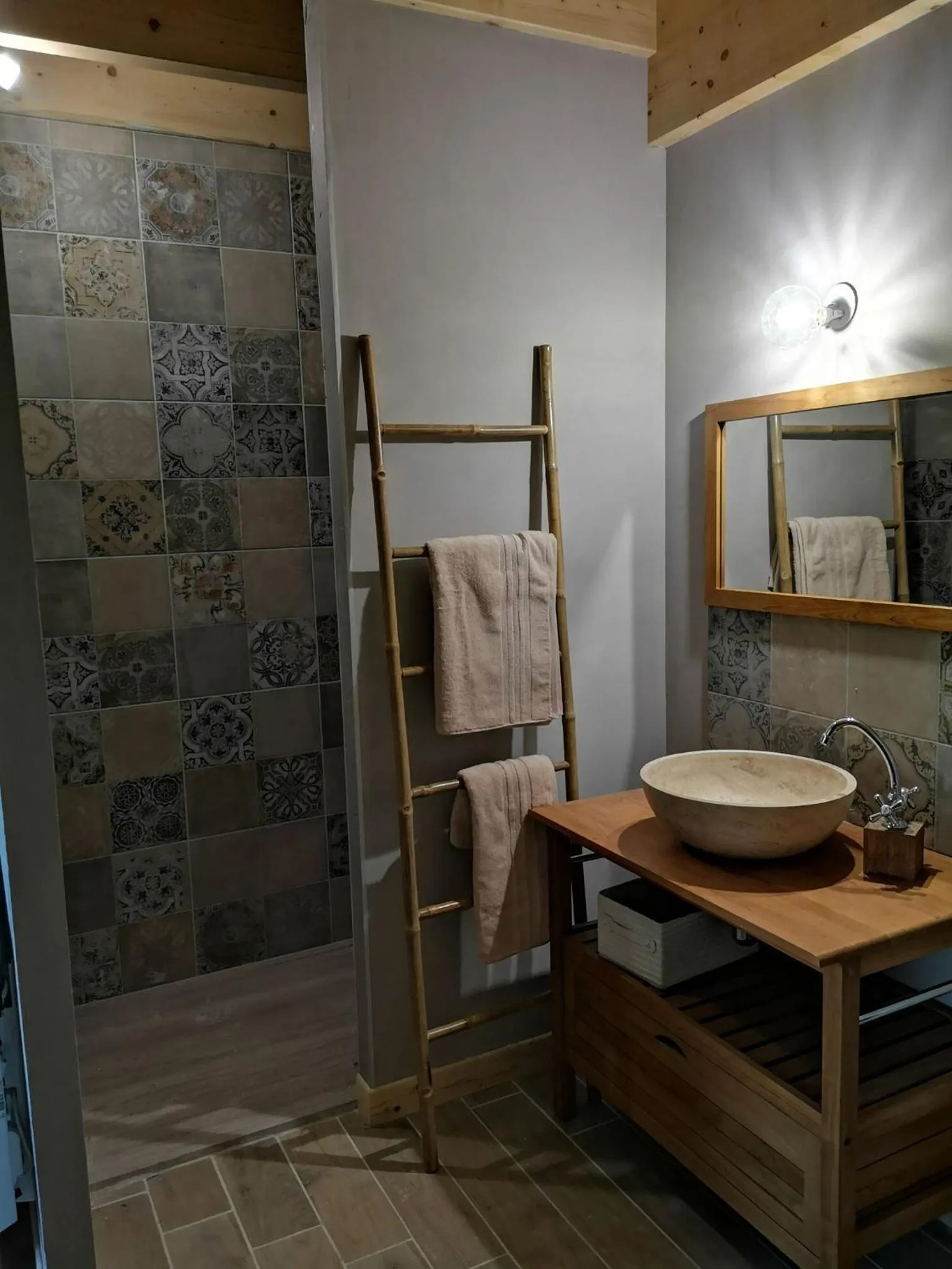 Shower in LA GRANDE THIBAUDIERE