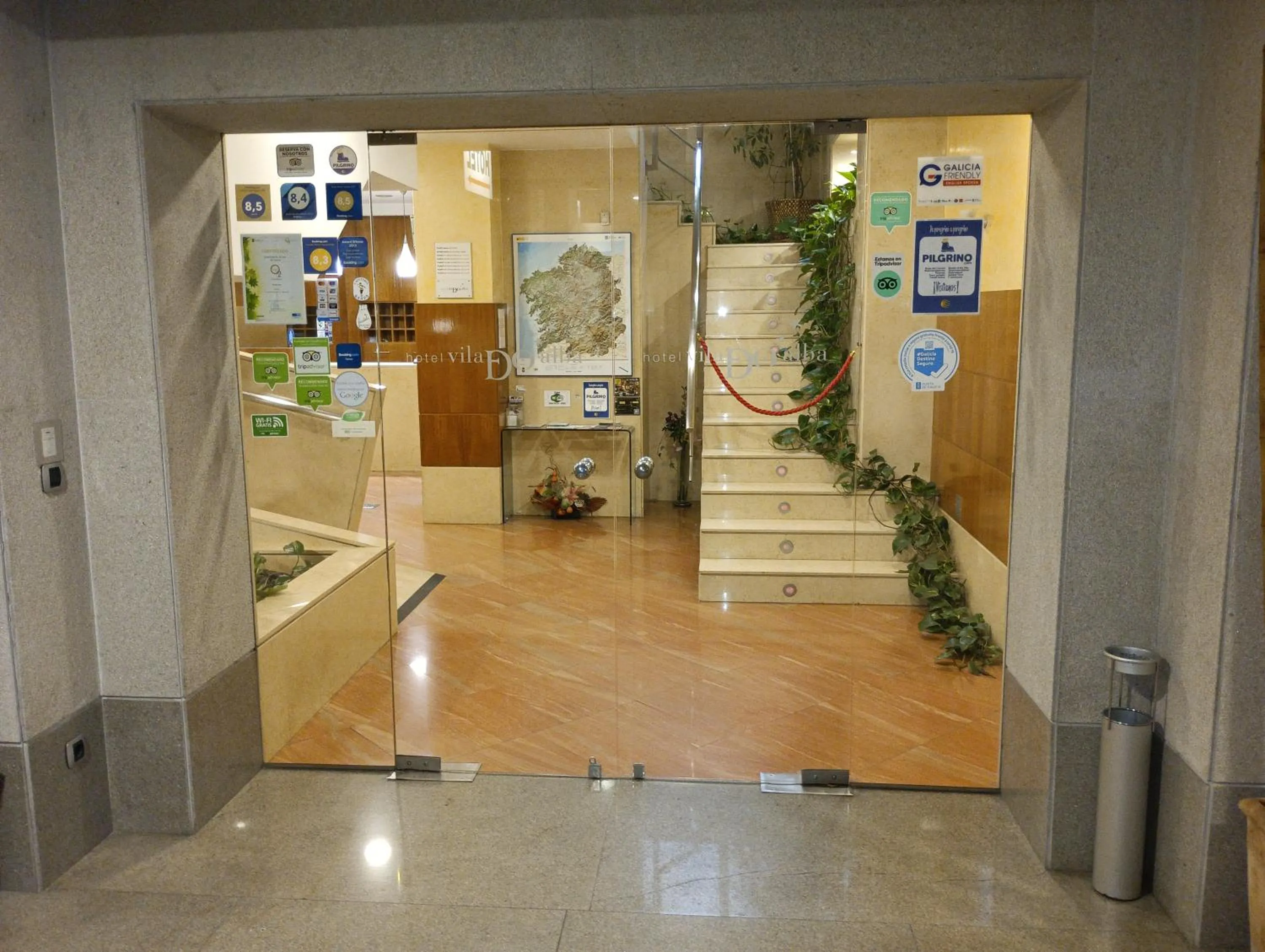 Lobby or reception in Hotel Vila do Alba