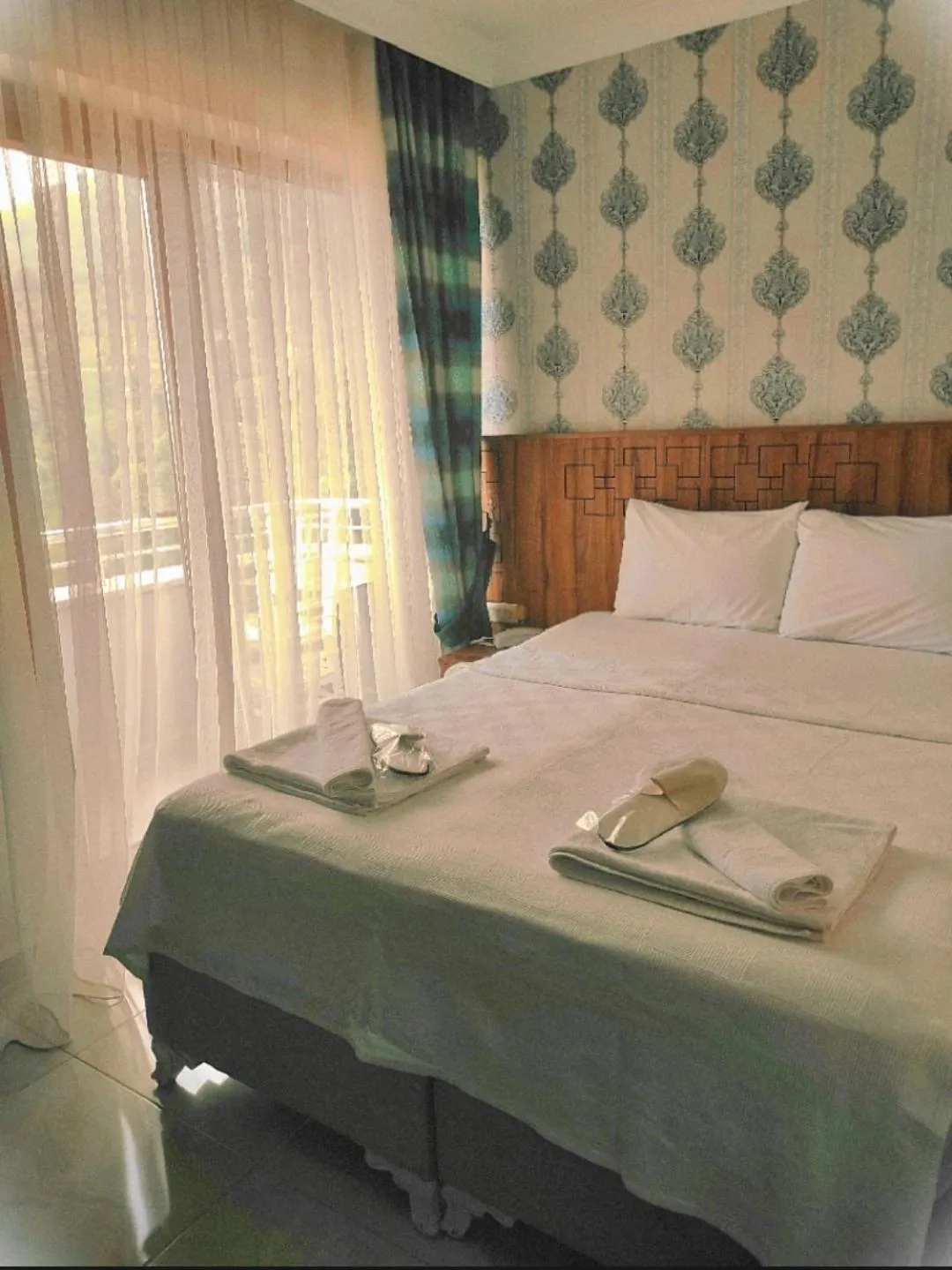 Bed in Amasra Sunrise Otel