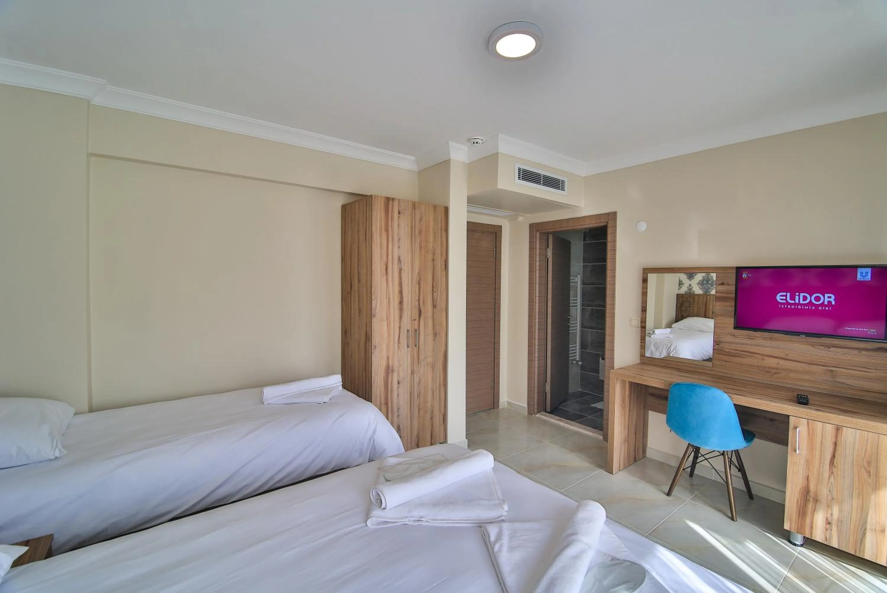 Bed in Amasra Sunrise Otel