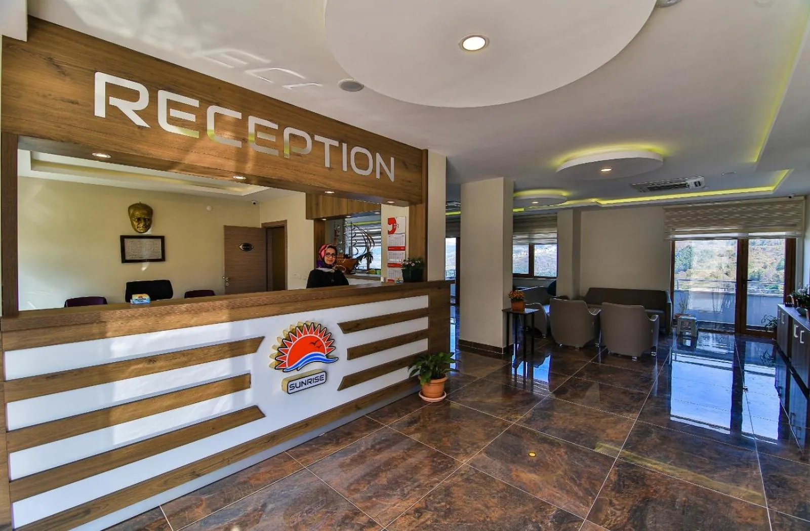 Lobby or reception in Amasra Sunrise Otel