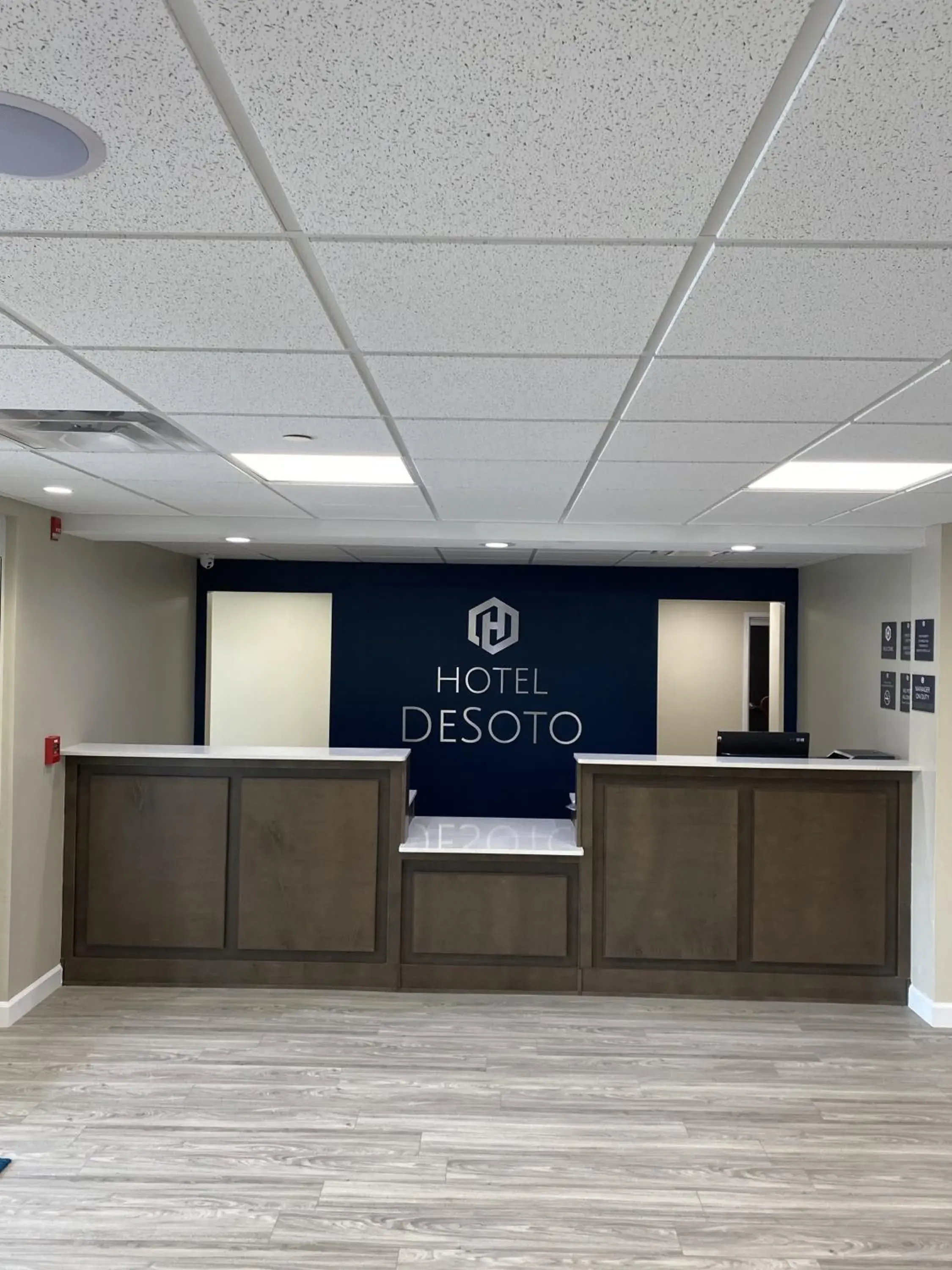 Lobby or reception in Hotel DeSoto Lobby or reception in Hotel DeSoto