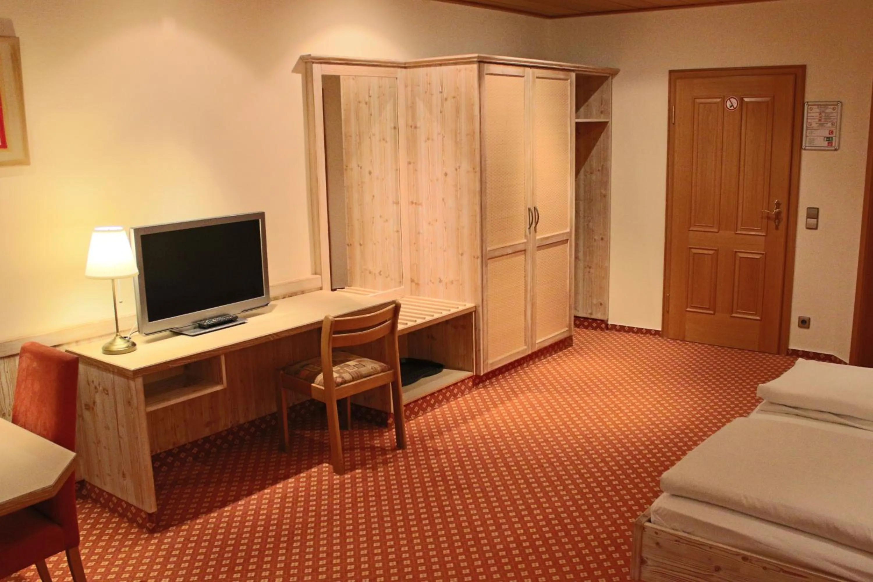 Decorative detail, Bed in Central-Hotel