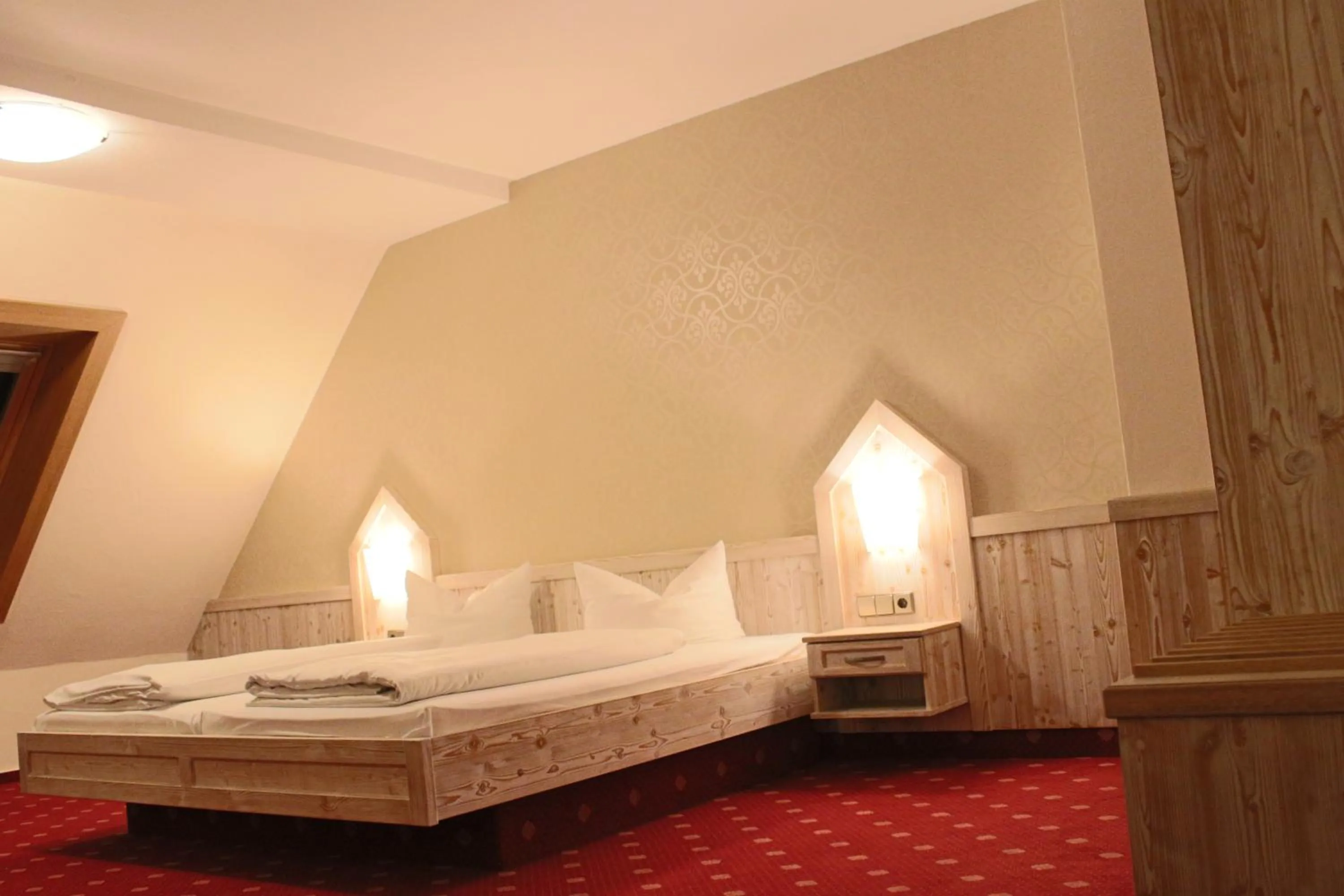 Decorative detail, Bed in Central-Hotel