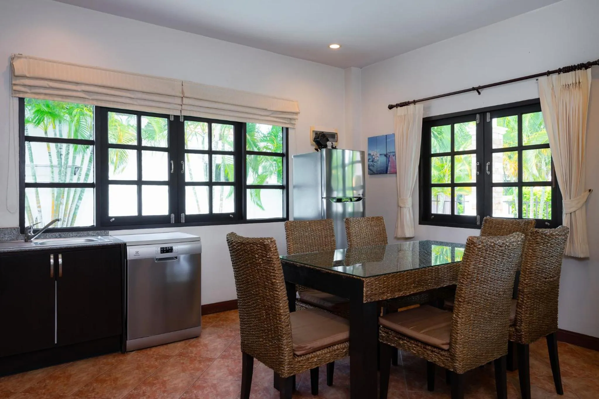 Dining area in Orchid Paradise Homes OPV 05