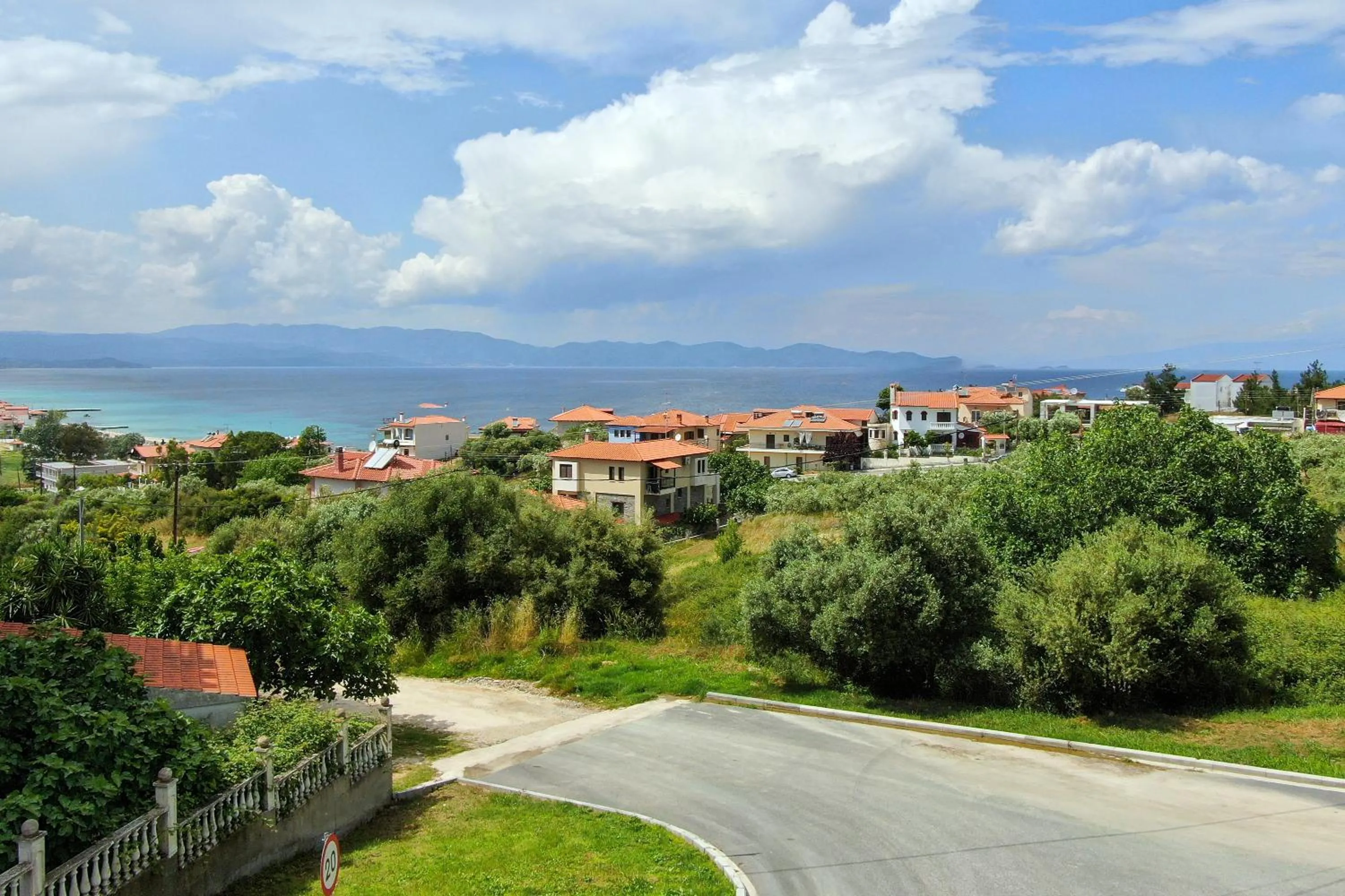 City view in Sea View Apartment Grek Nea 3
