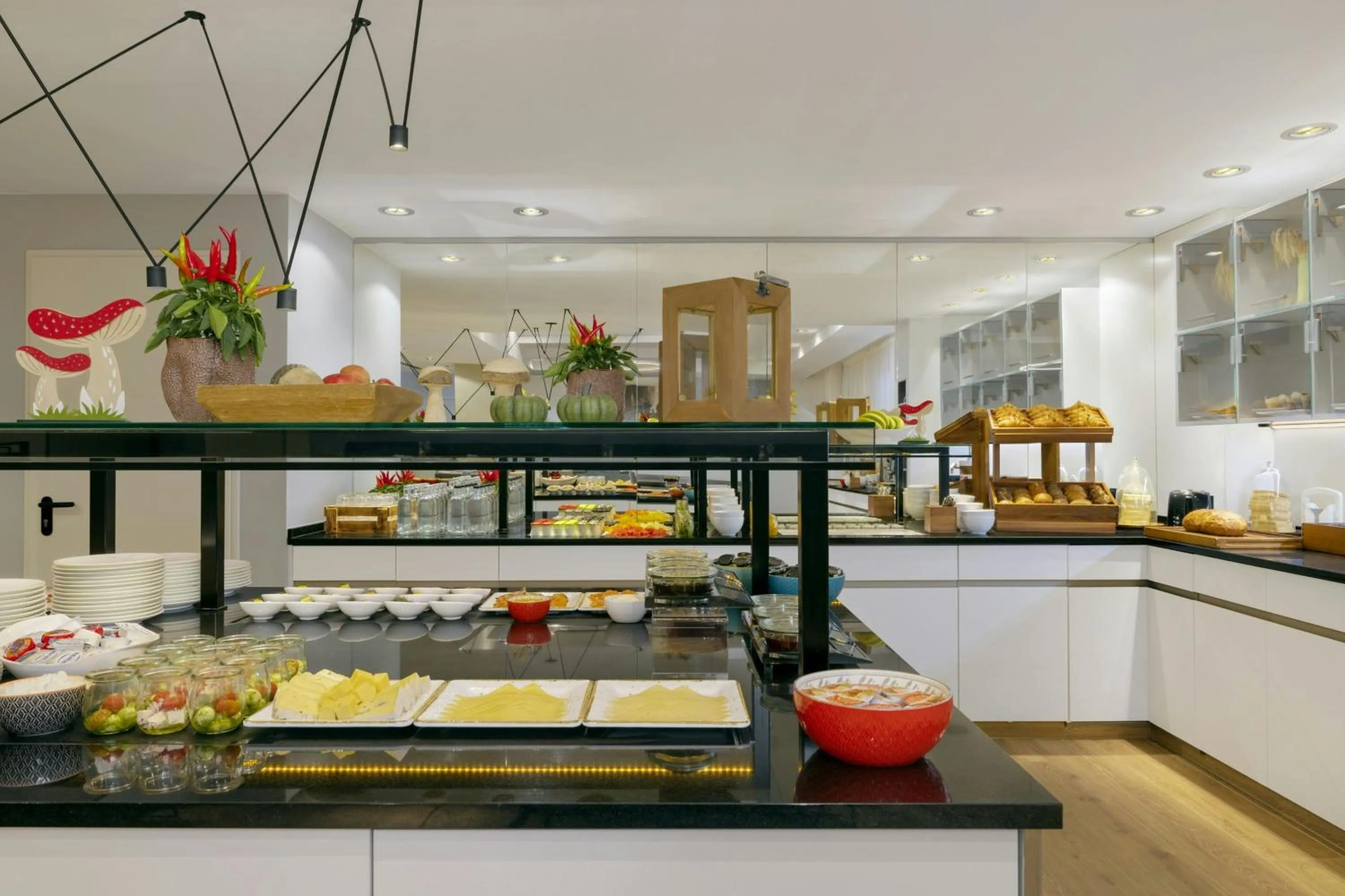 Breakfast in Le Méridien Frankfurt