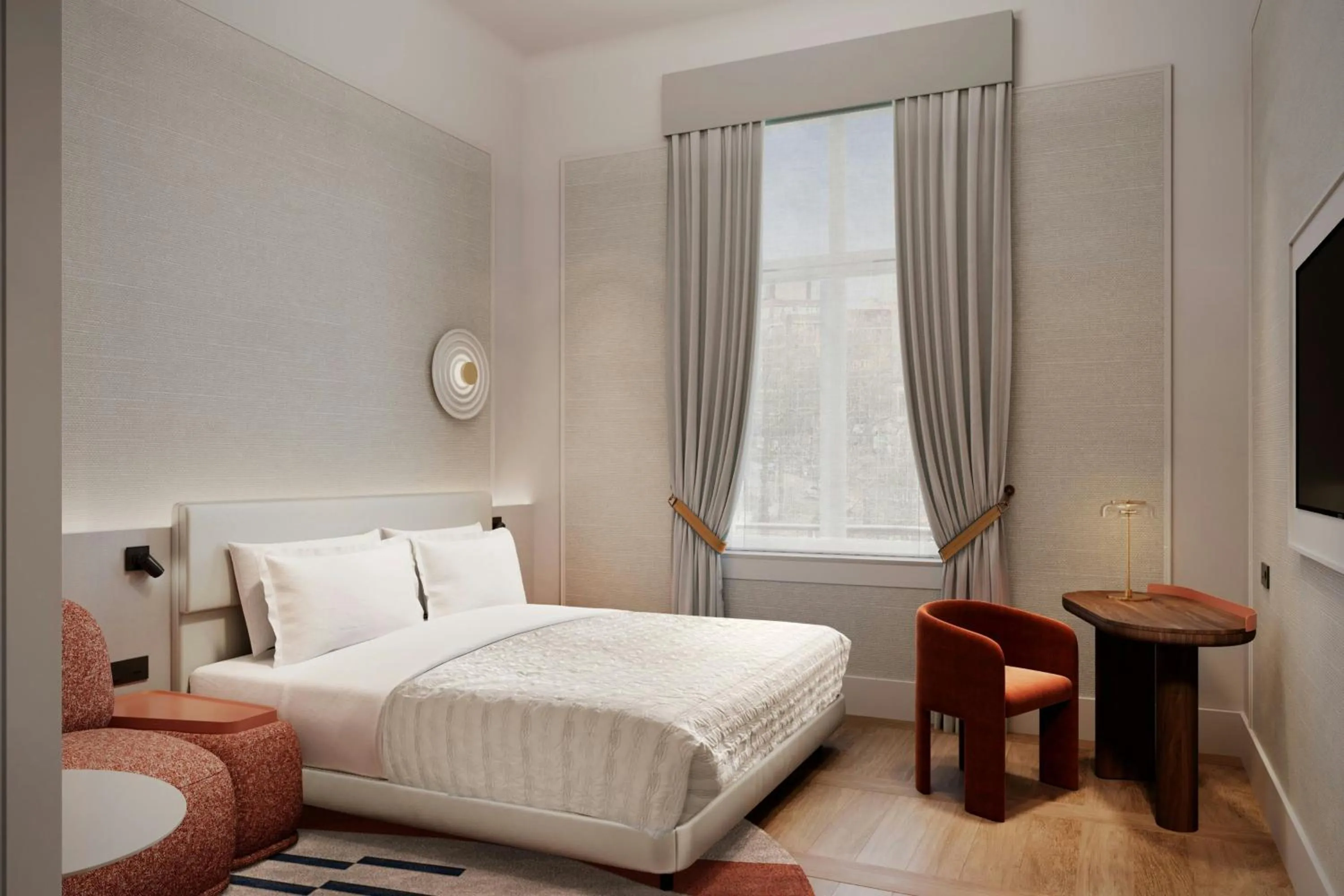 Photo of the whole room, Bed in Le Méridien Frankfurt