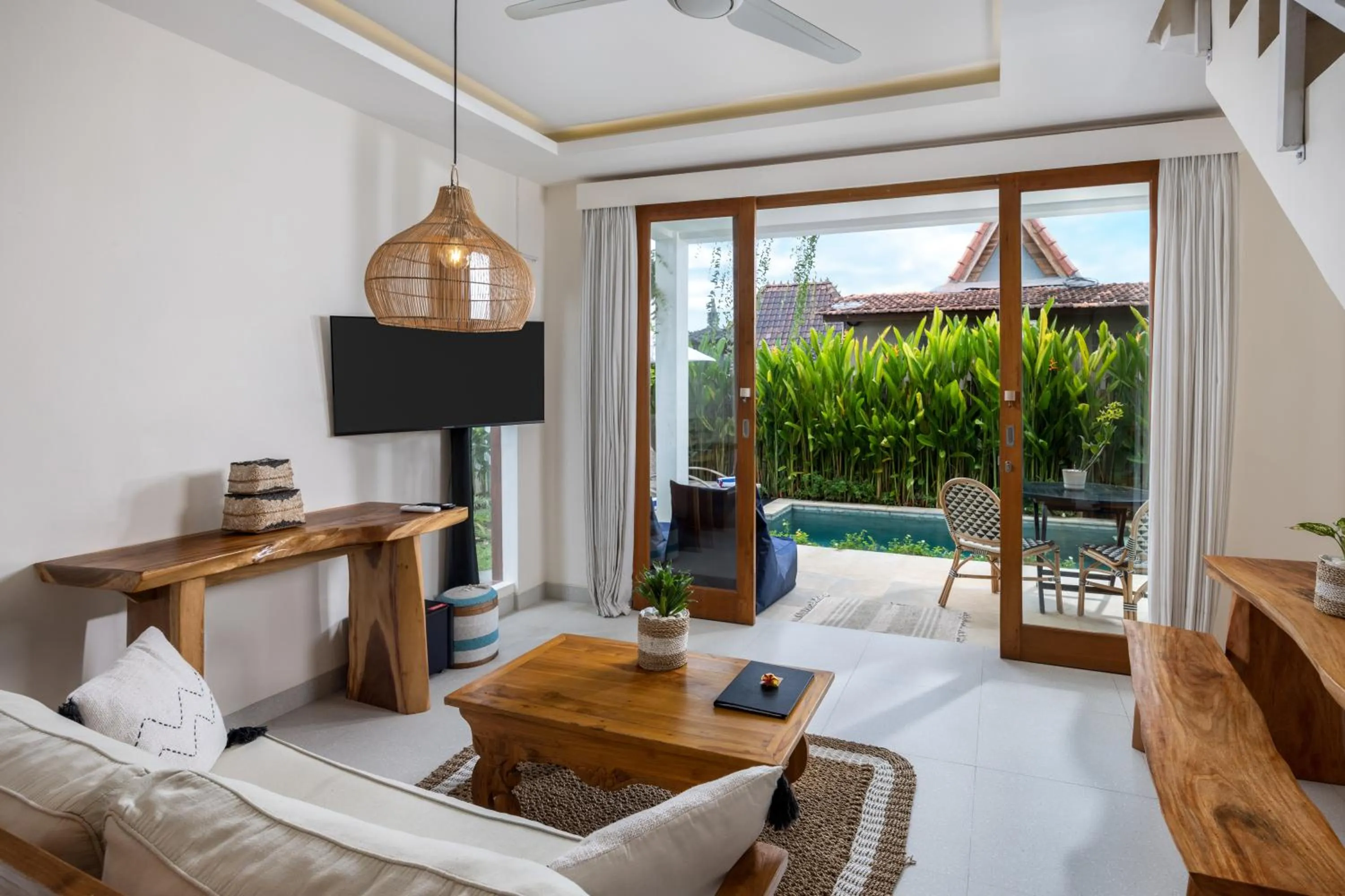 Living room in The Kailas Ubud