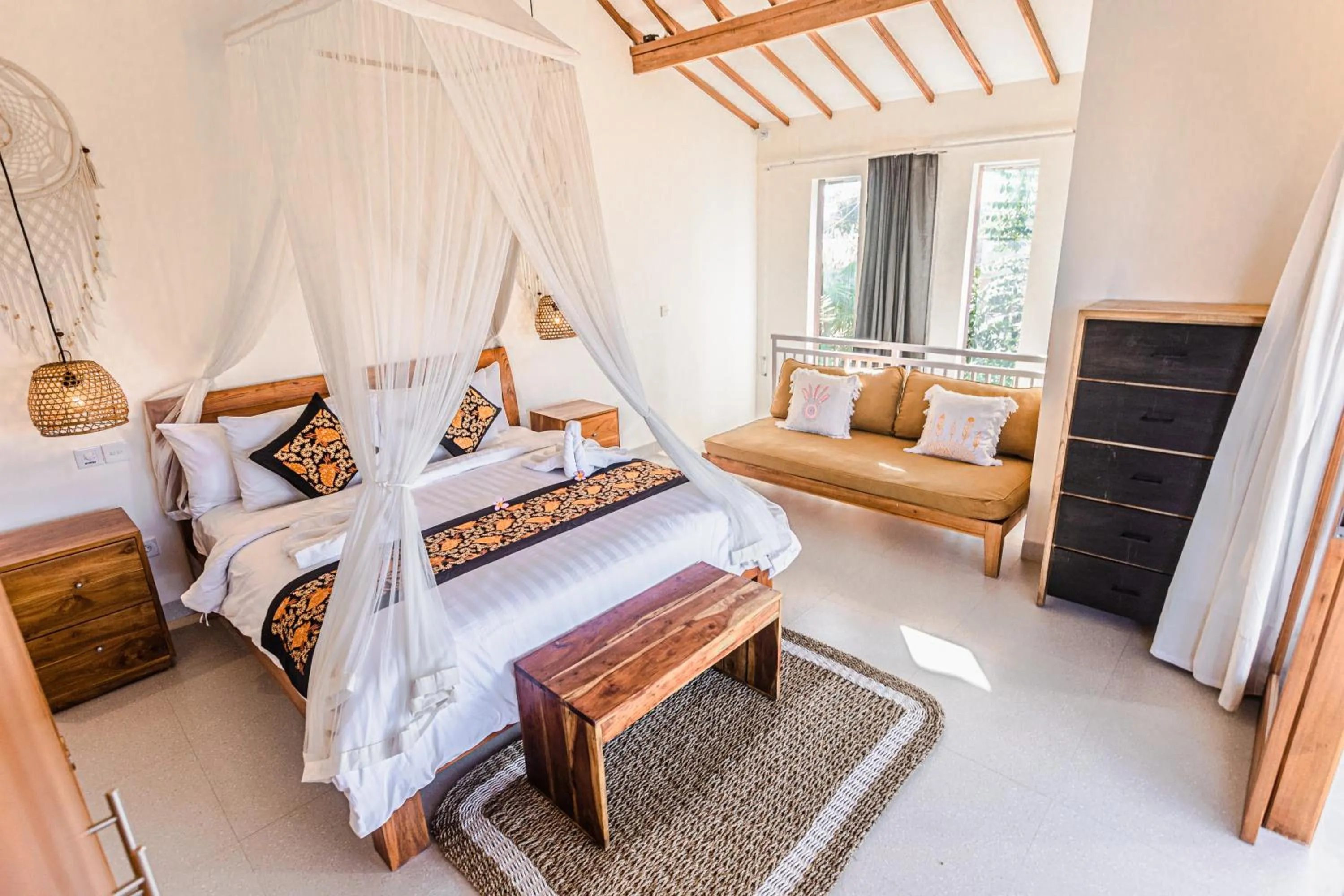 Bed in The Kailas Ubud