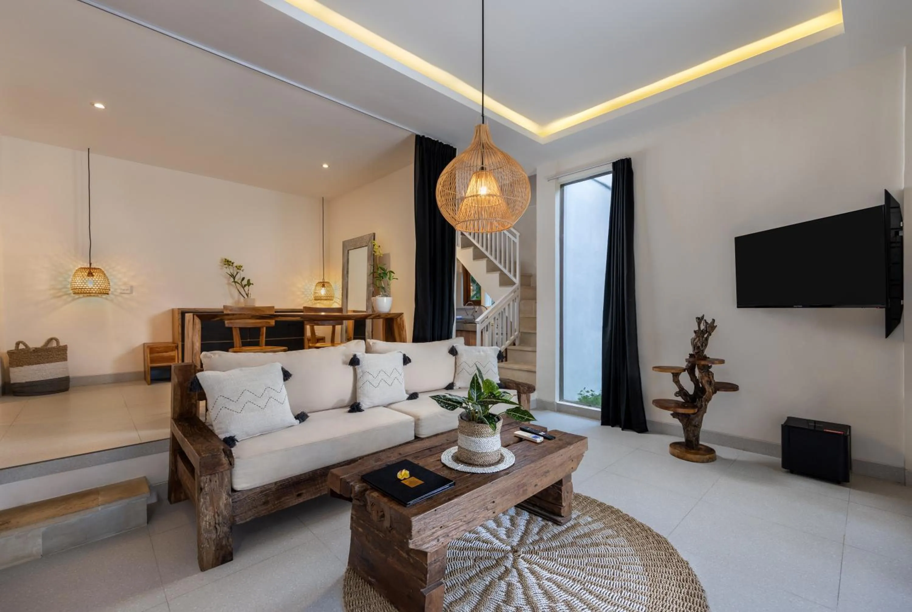Living room in The Kailas Ubud
