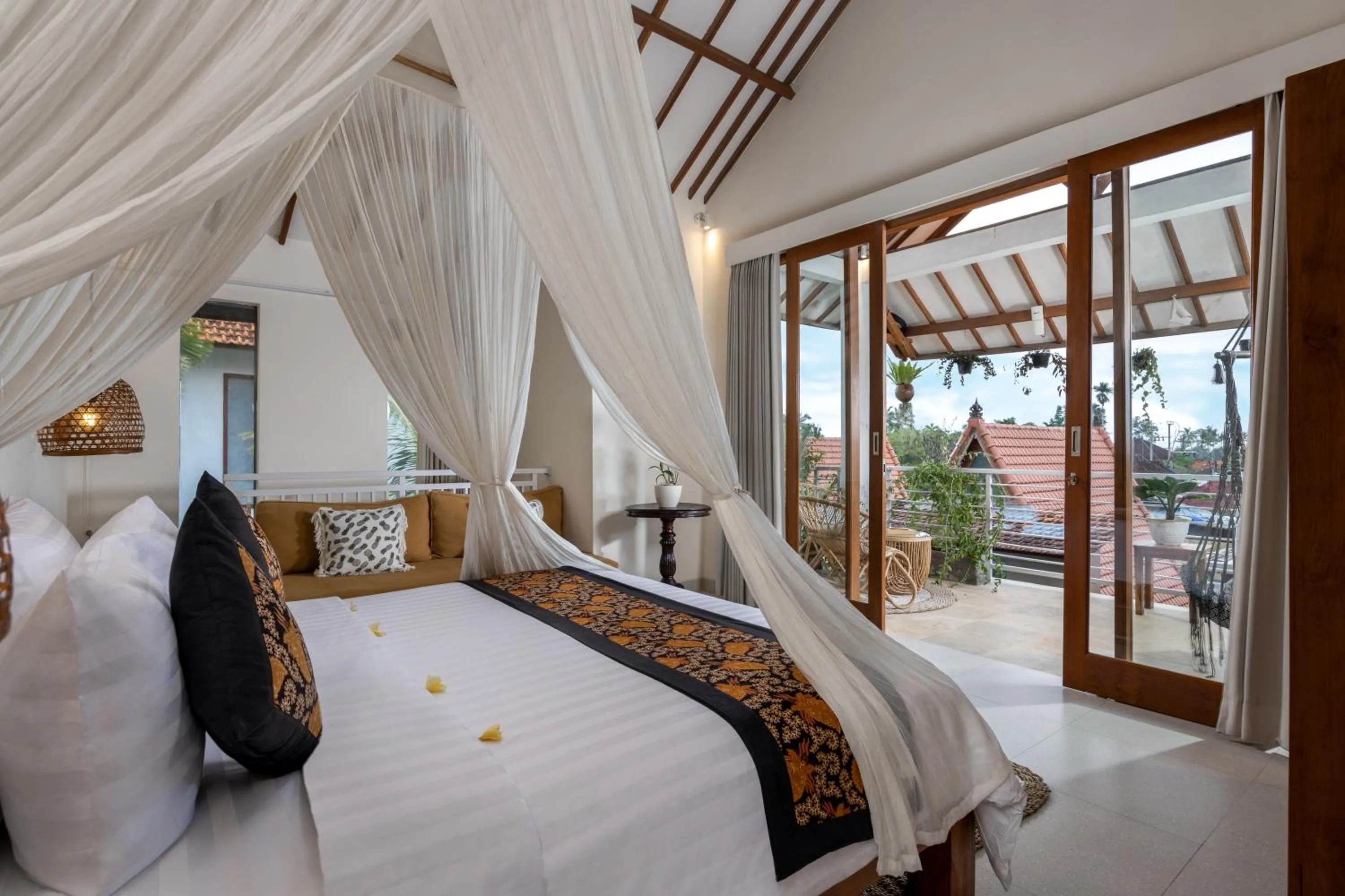 Bed in The Kailas Ubud
