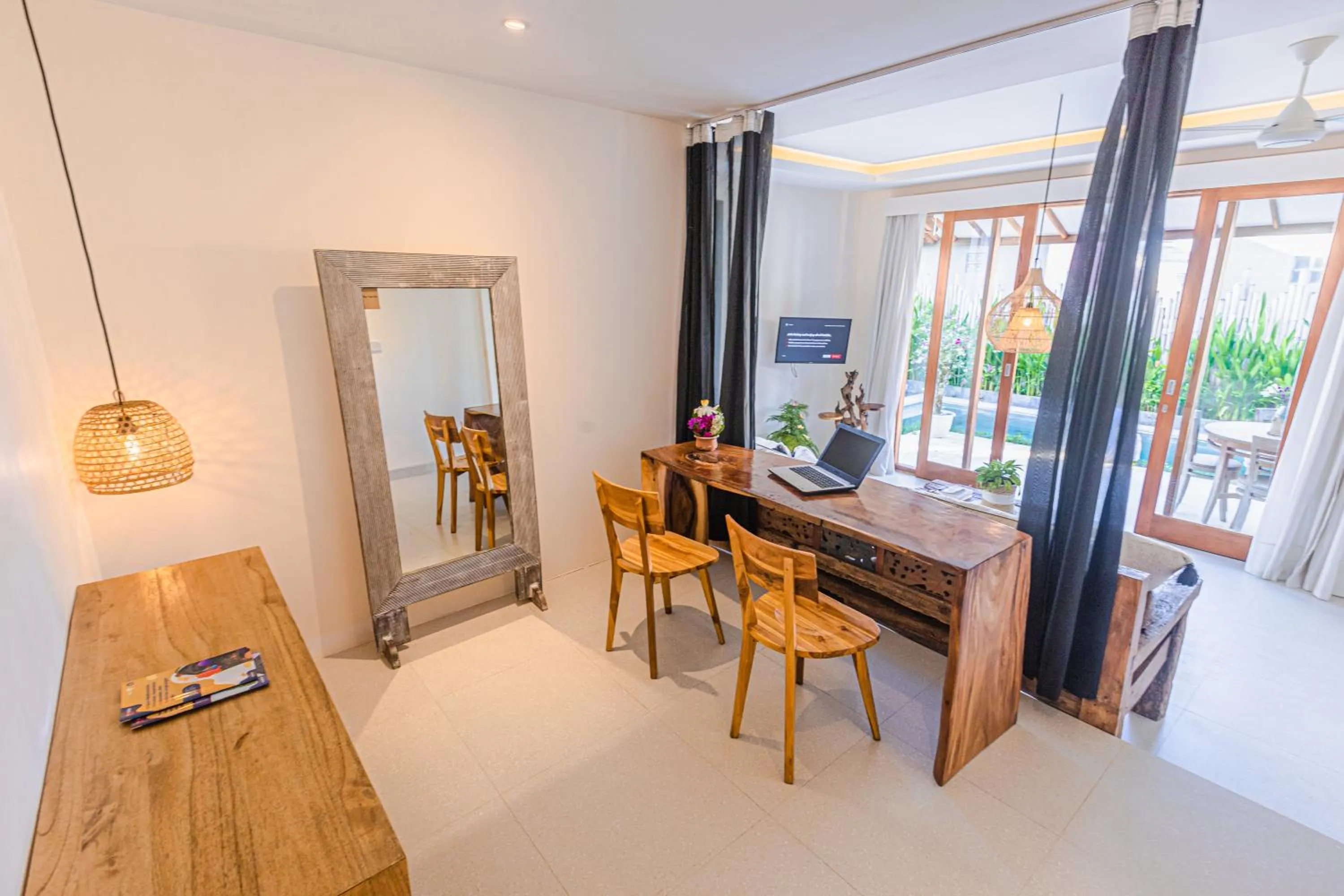 Living room in The Kailas Ubud