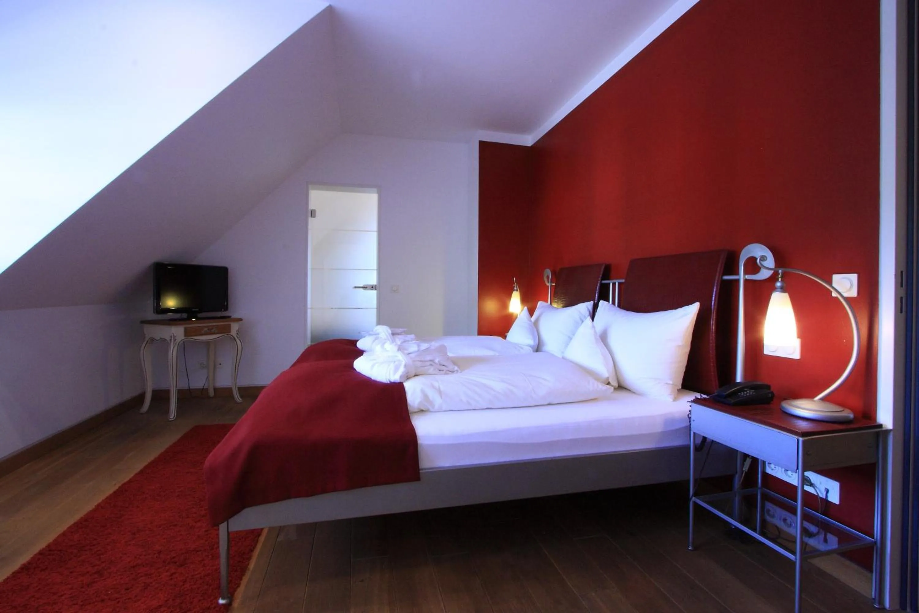 Bed in Hotel Residenz im Schloss Neuweier