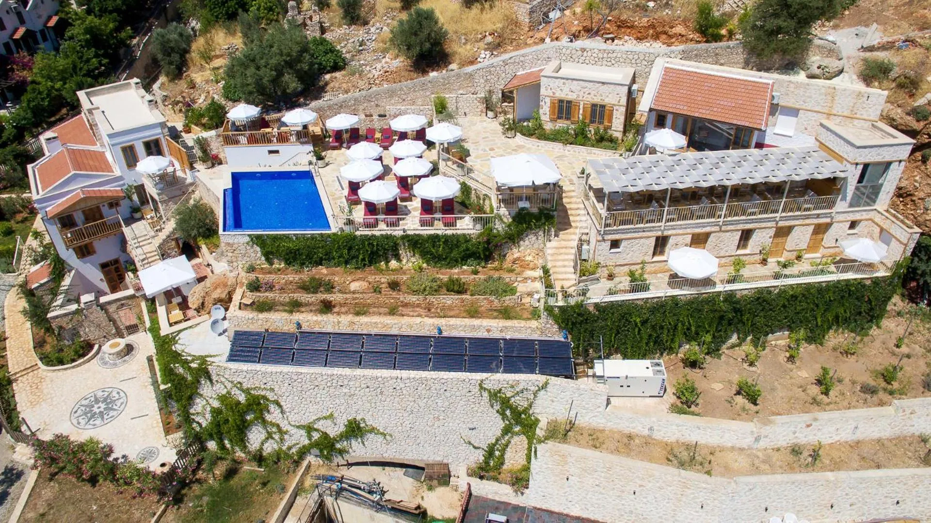 Property building, Bird's-eye View in Pier House Hotel