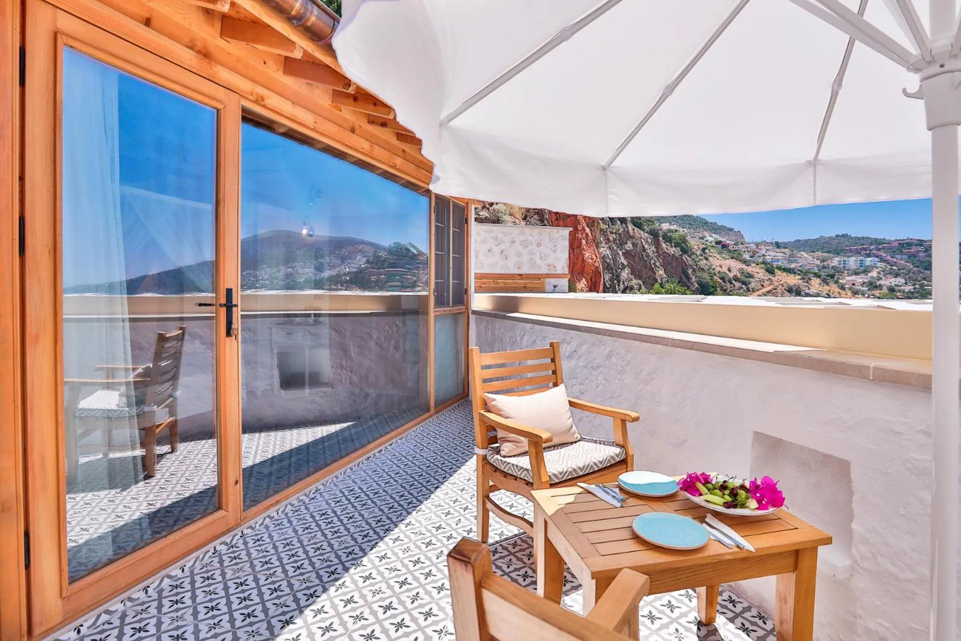 Balcony/Terrace in Pier House Hotel