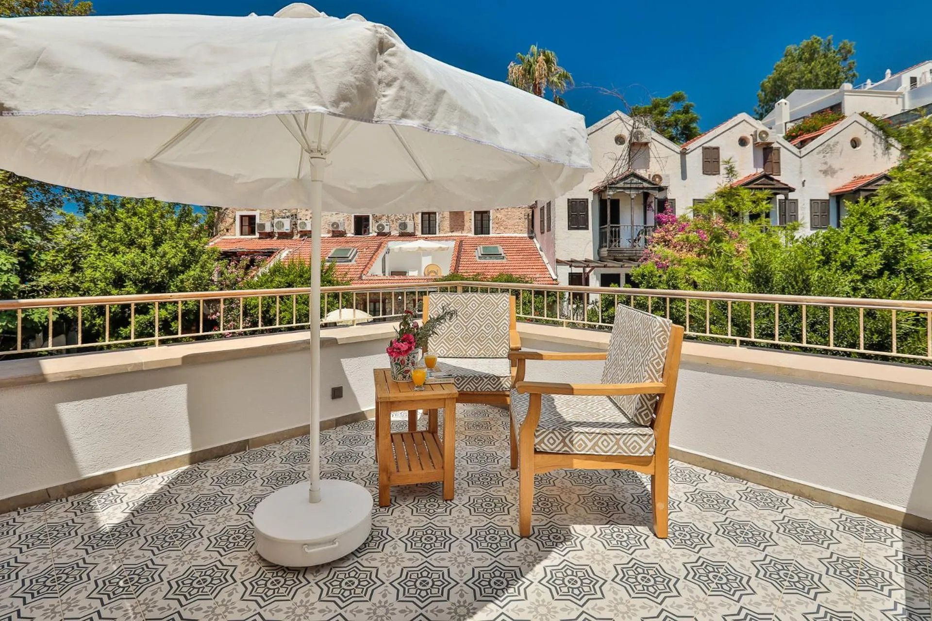Balcony/Terrace in Pier House Hotel