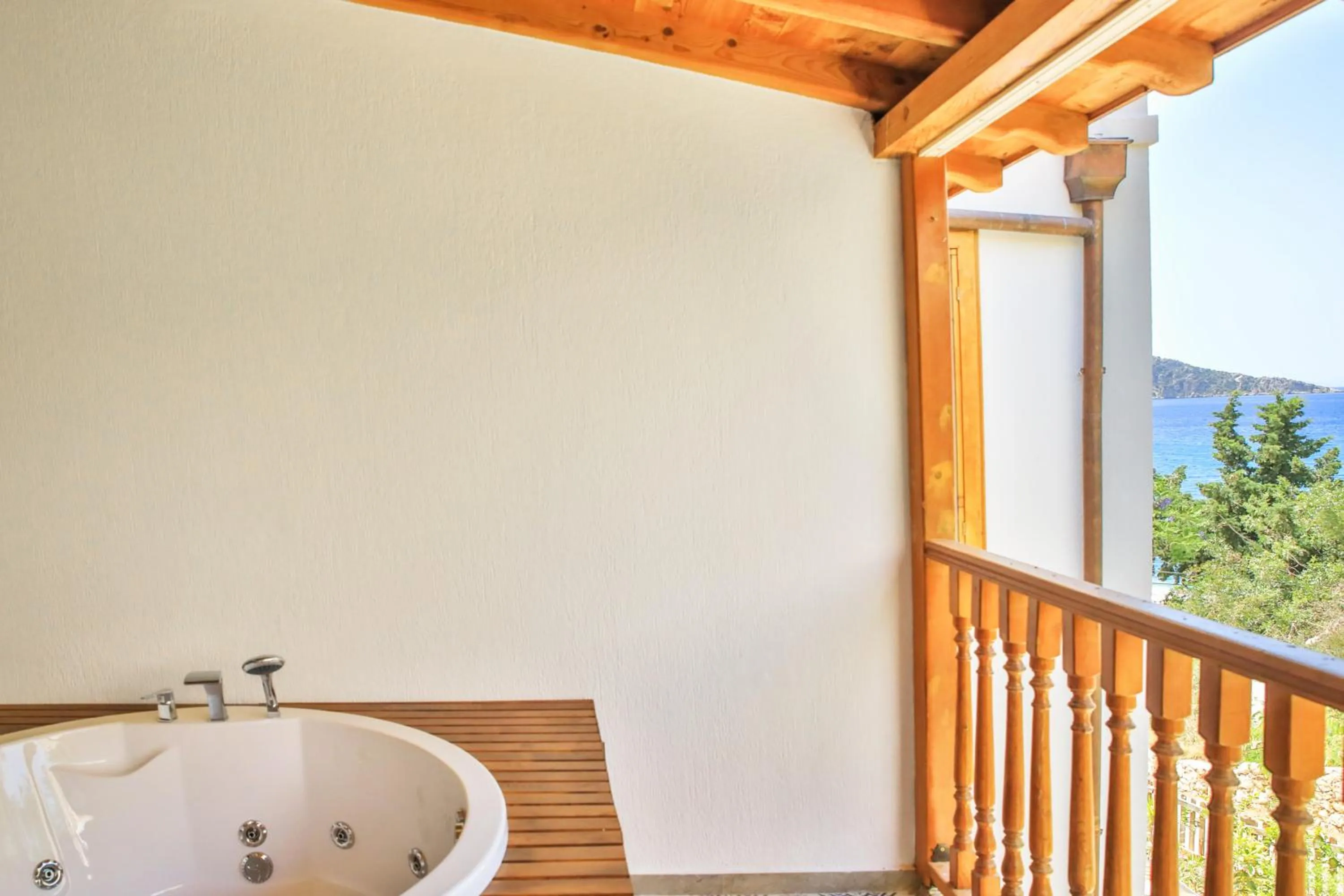 Balcony/Terrace in Pier House Hotel