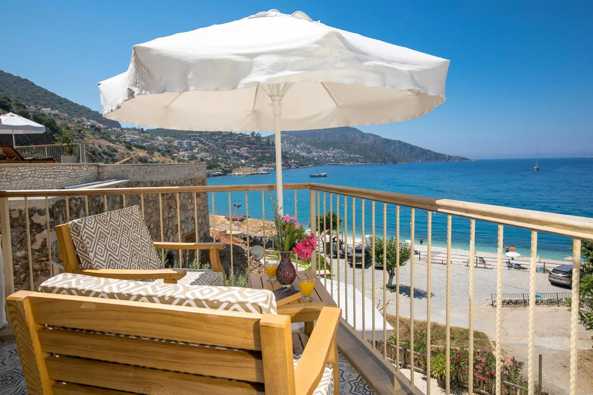 Balcony/Terrace in Pier House Hotel