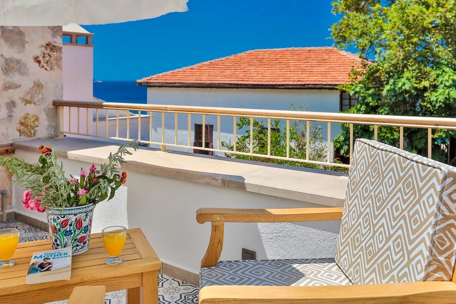 Balcony/Terrace in Pier House Hotel
