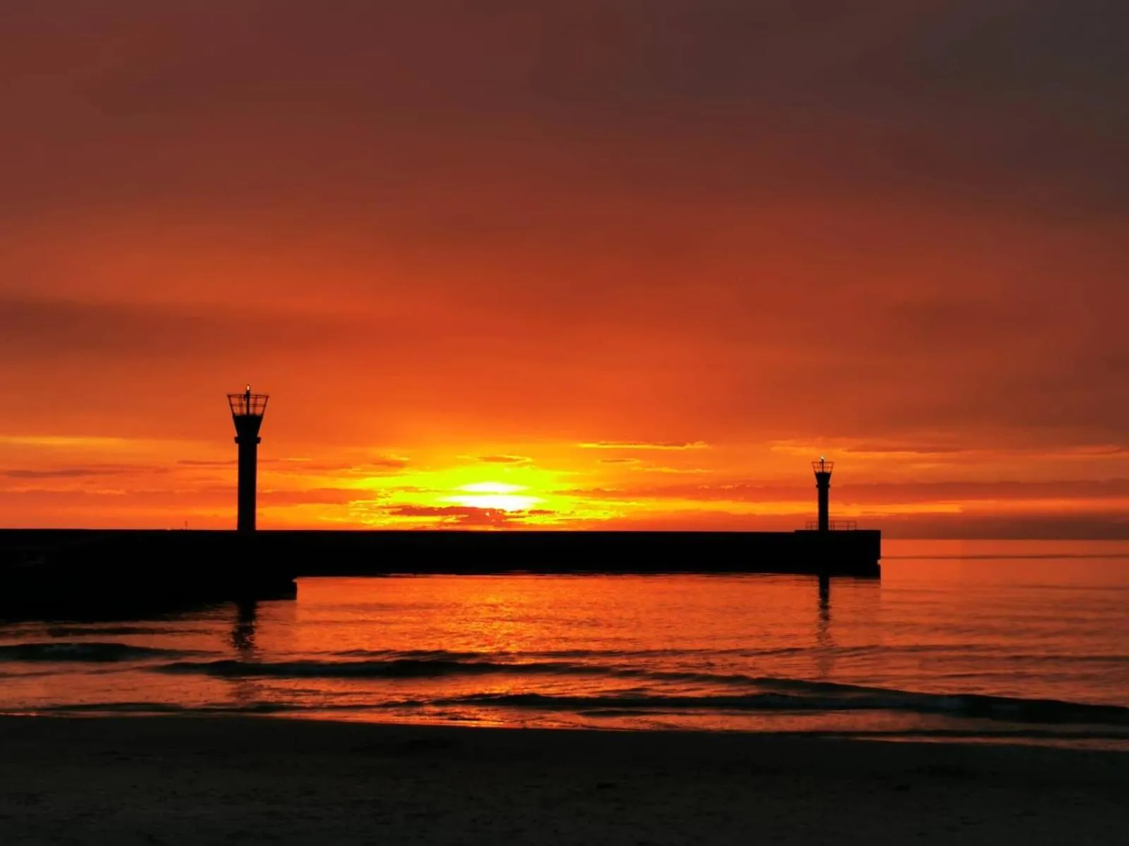 Beach in Hotel Zalewski