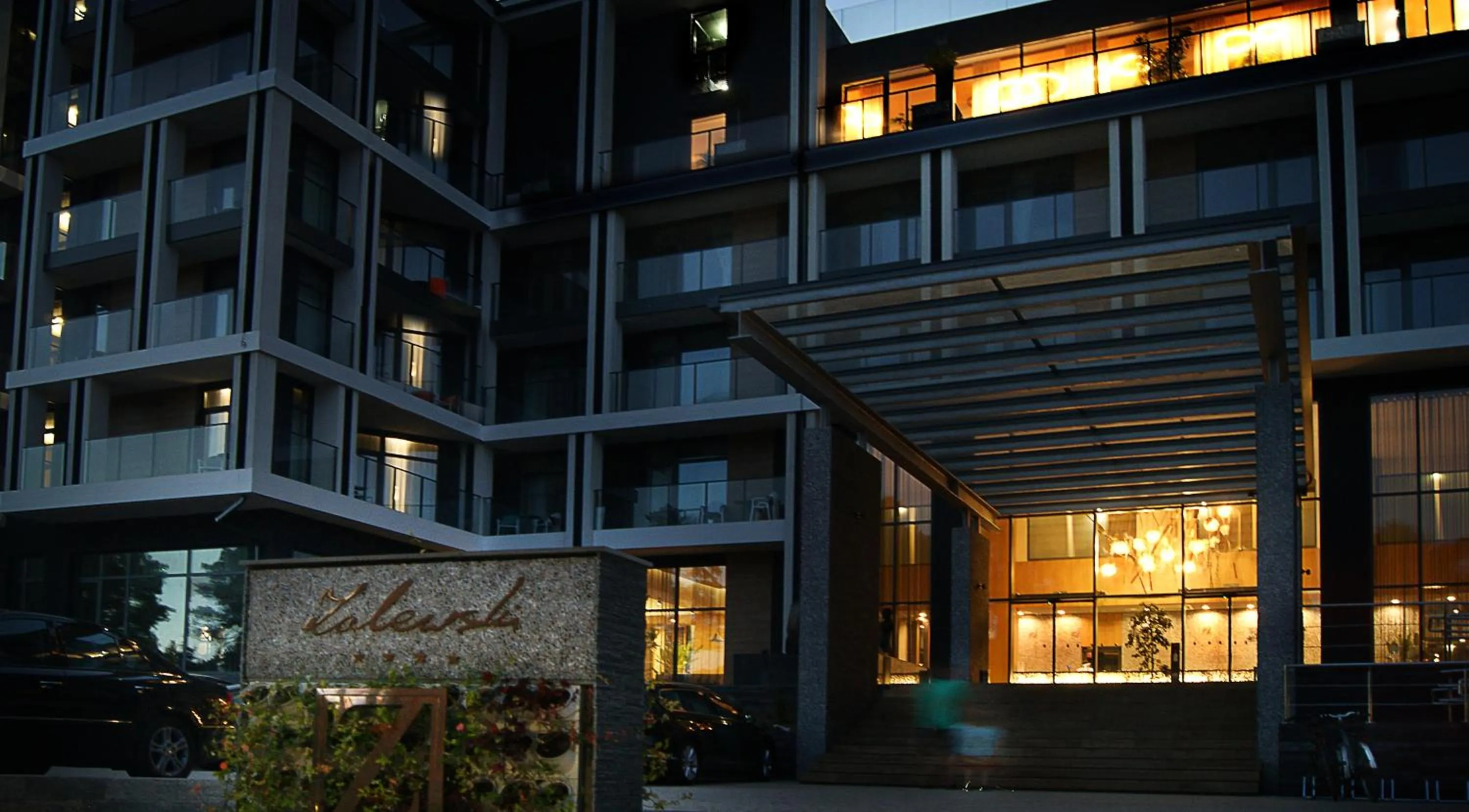 Facade/entrance in Hotel Zalewski
