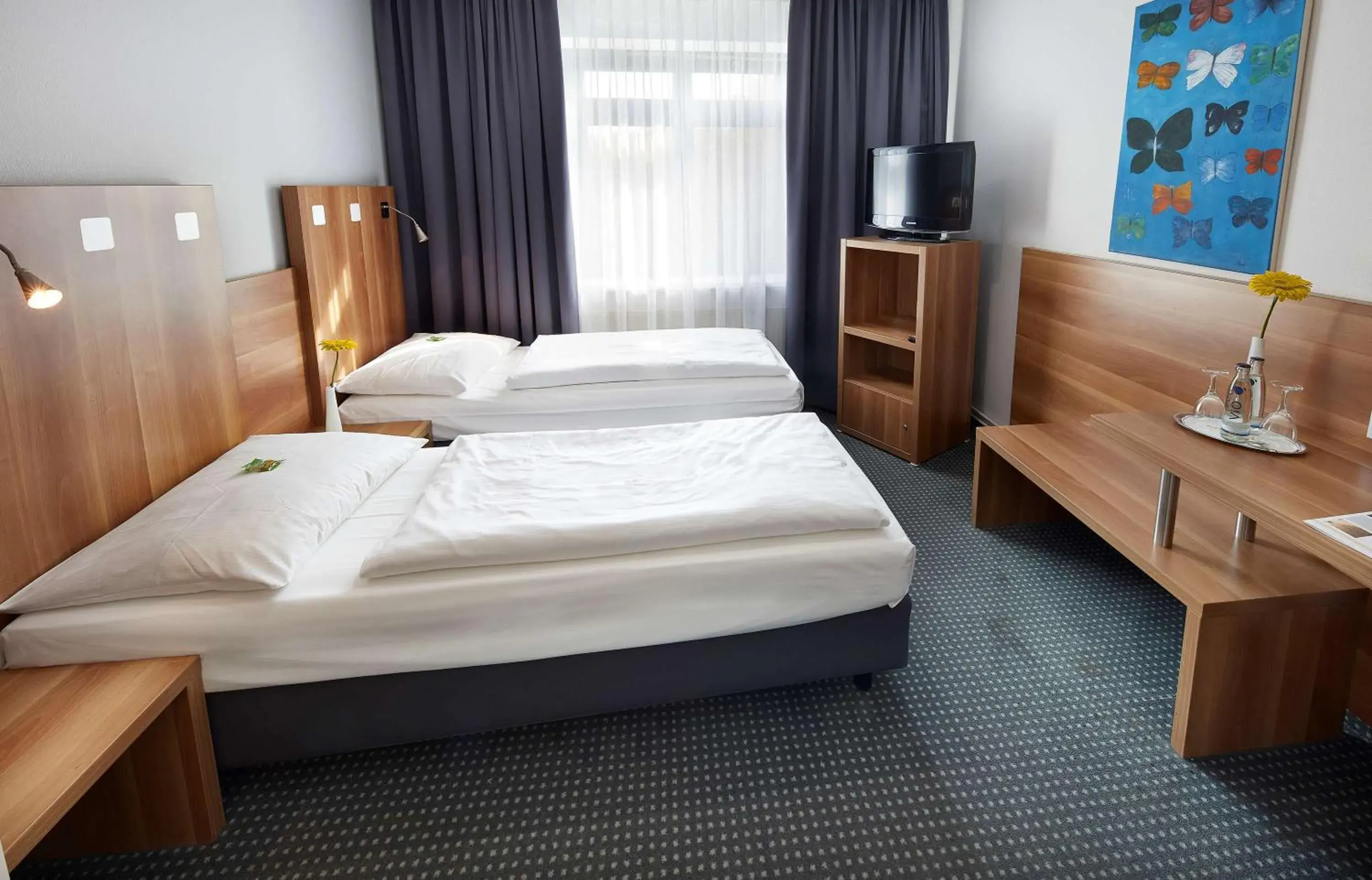 Photo of the whole room, Bed in GHOTEL hotel & living Hannover Photo of the whole room, Bed in GHOTEL hotel & living Hannover