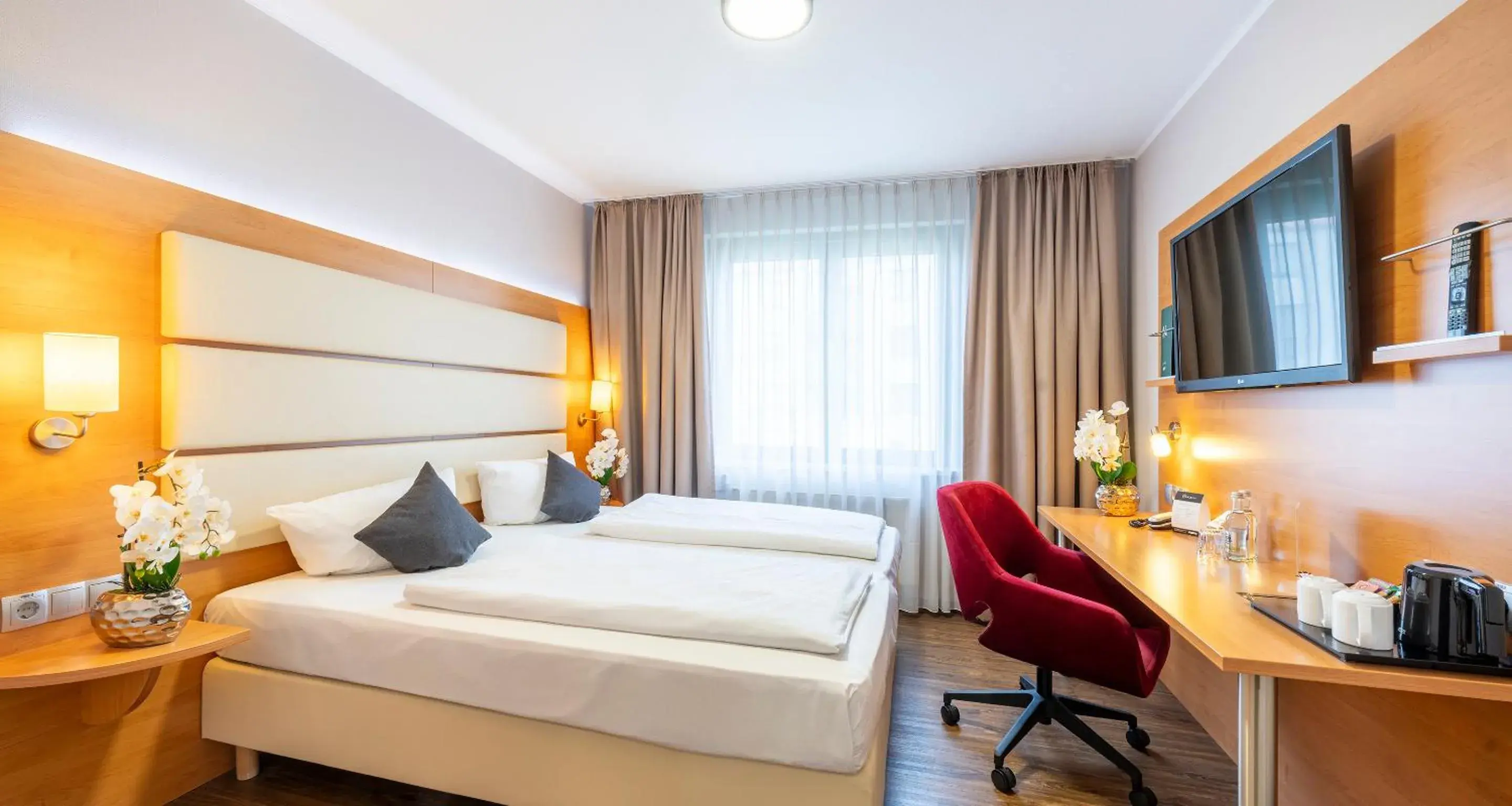 Bed in PLAZA INN Braunschweig City Süd Bed in PLAZA INN Braunschweig City Süd