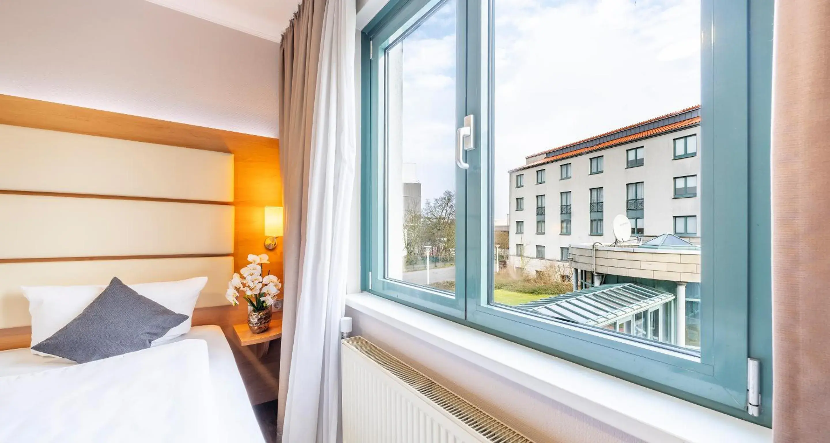 Bed in PLAZA INN Braunschweig City Süd Bed in PLAZA INN Braunschweig City Süd