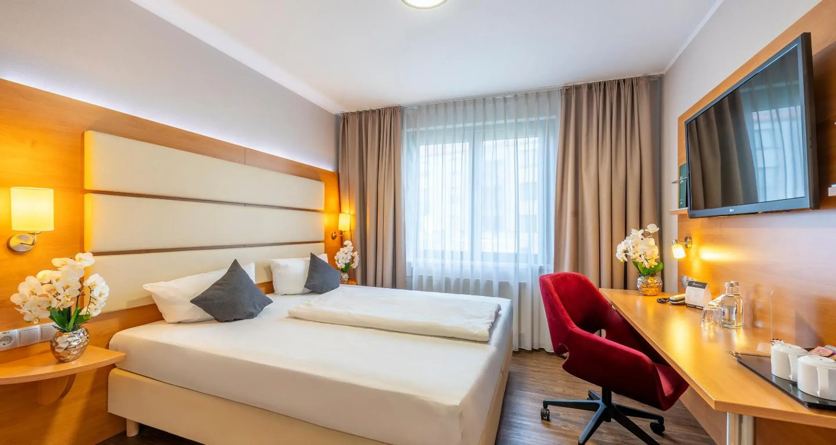 Bed in PLAZA INN Braunschweig City Süd Bed in PLAZA INN Braunschweig City Süd