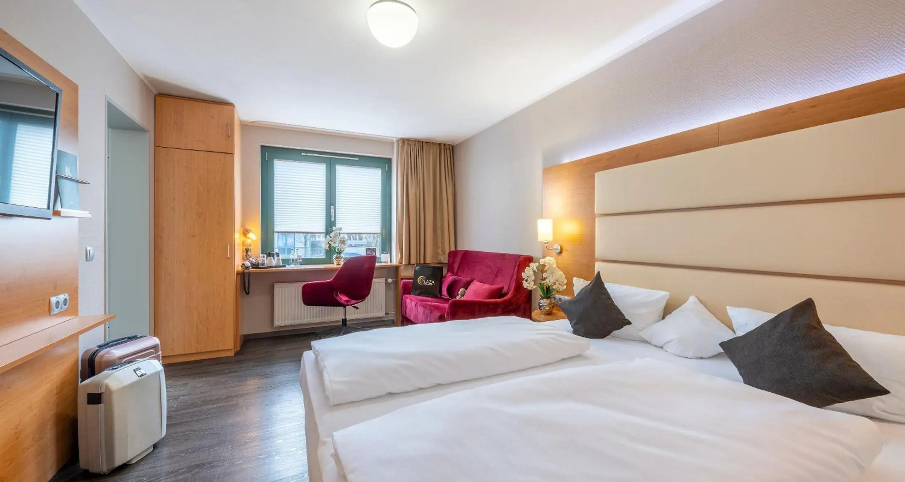 Bed in PLAZA INN Braunschweig City Süd Bed in PLAZA INN Braunschweig City Süd