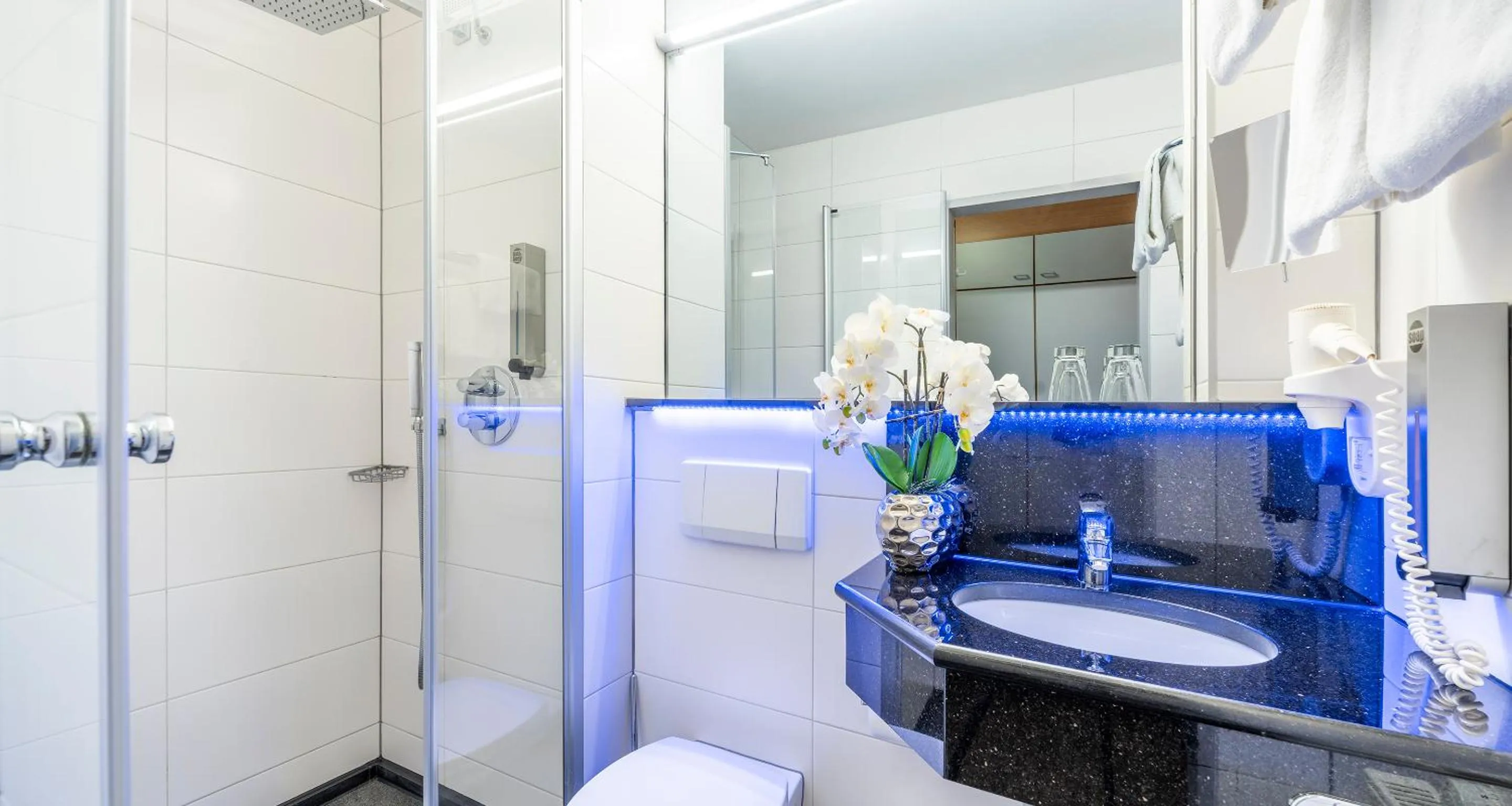 Shower in PLAZA INN Braunschweig City Süd