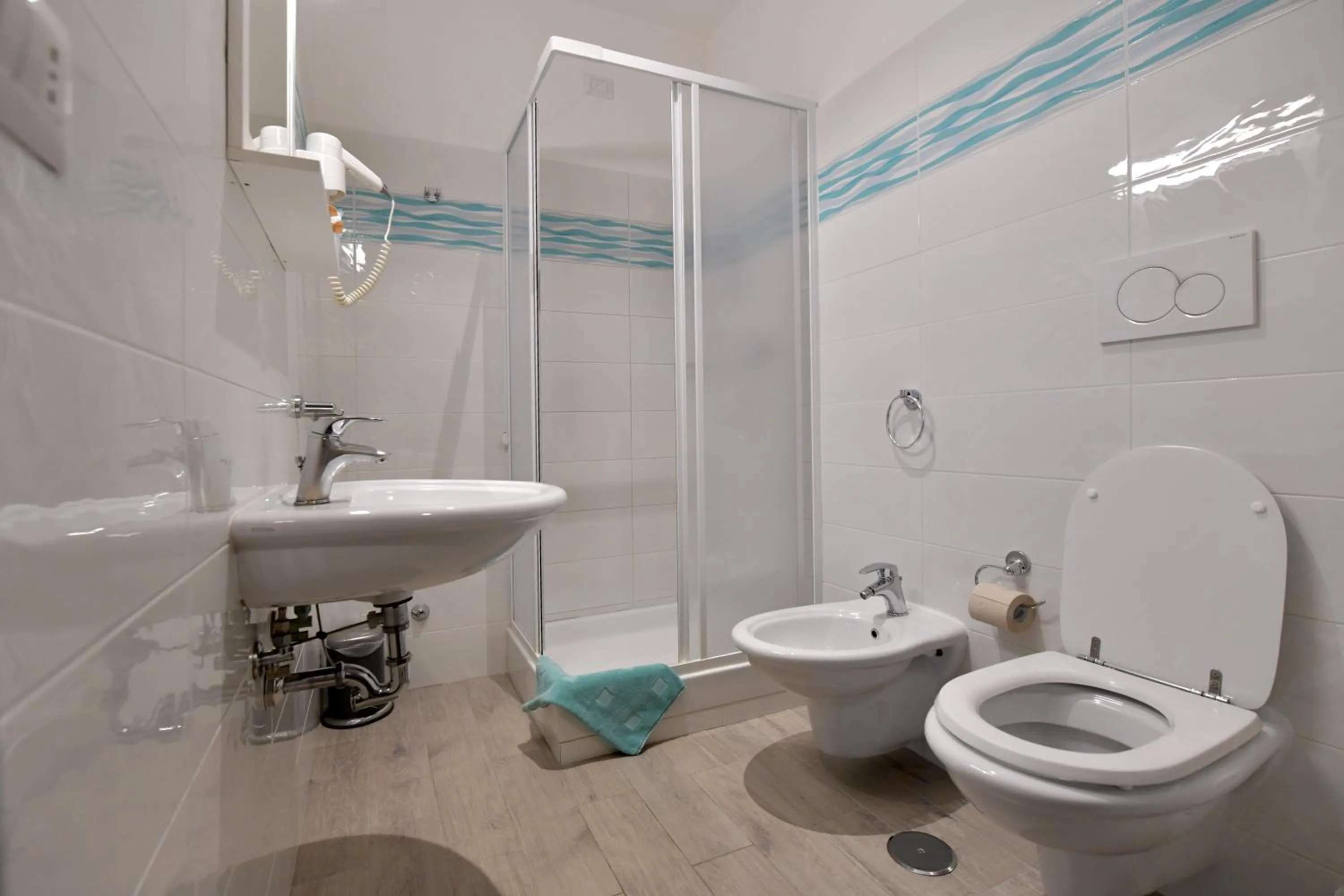 Bathroom in Serafico Guesthouse