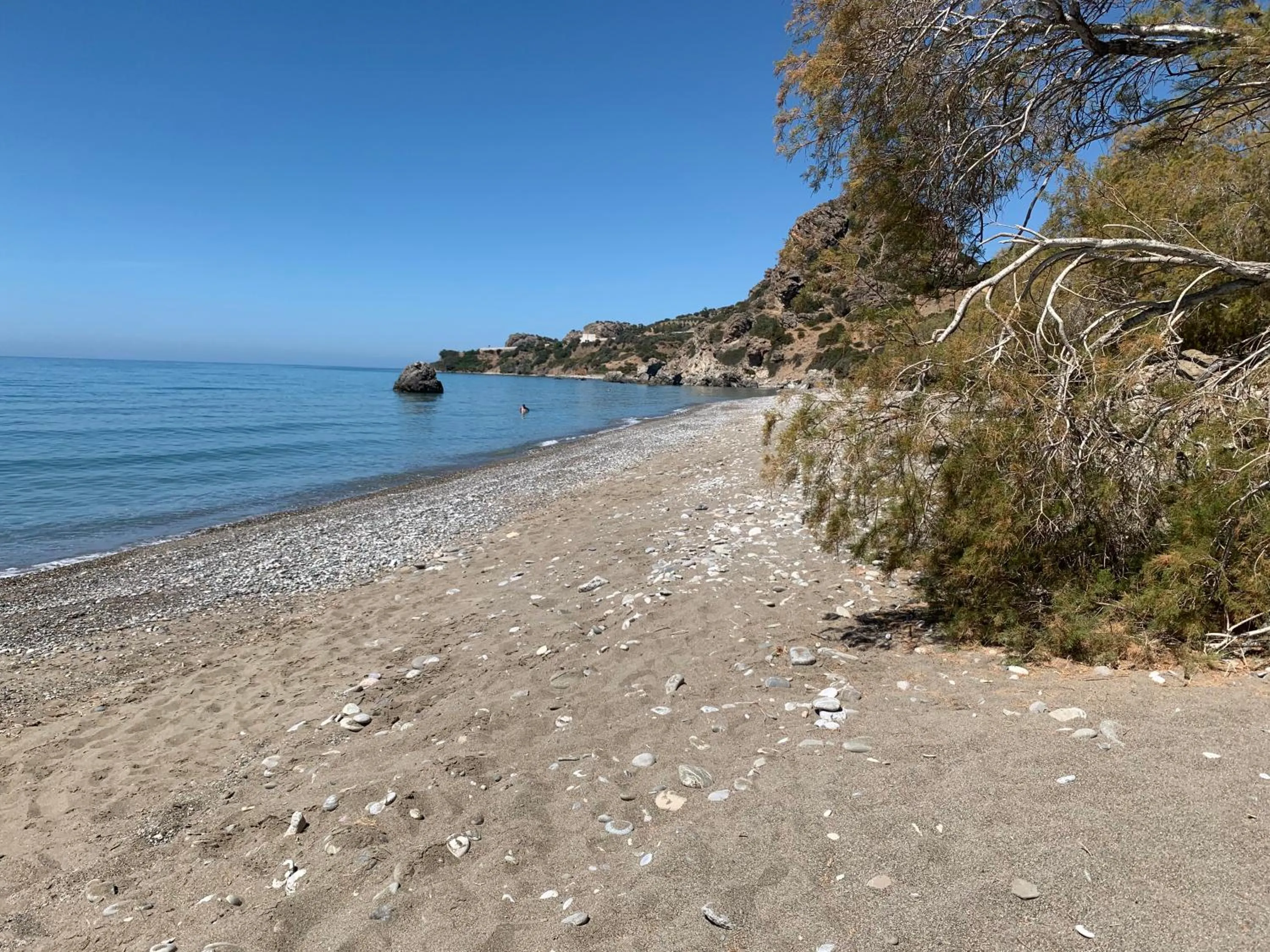 Day in Breathtaking sea view flat in south Crete
